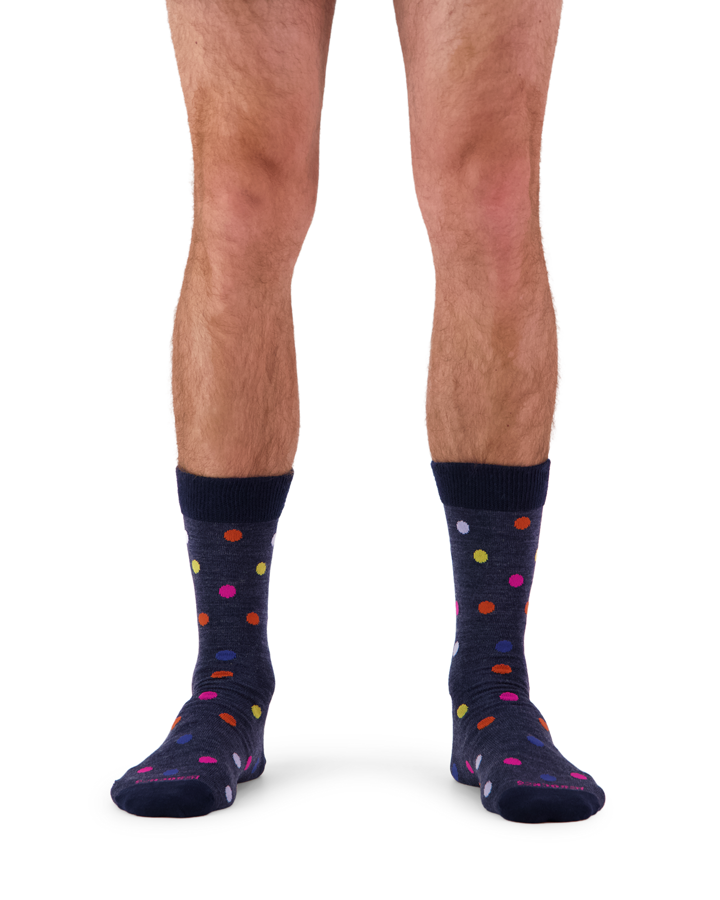 Merino Polka Dot Dress Socks