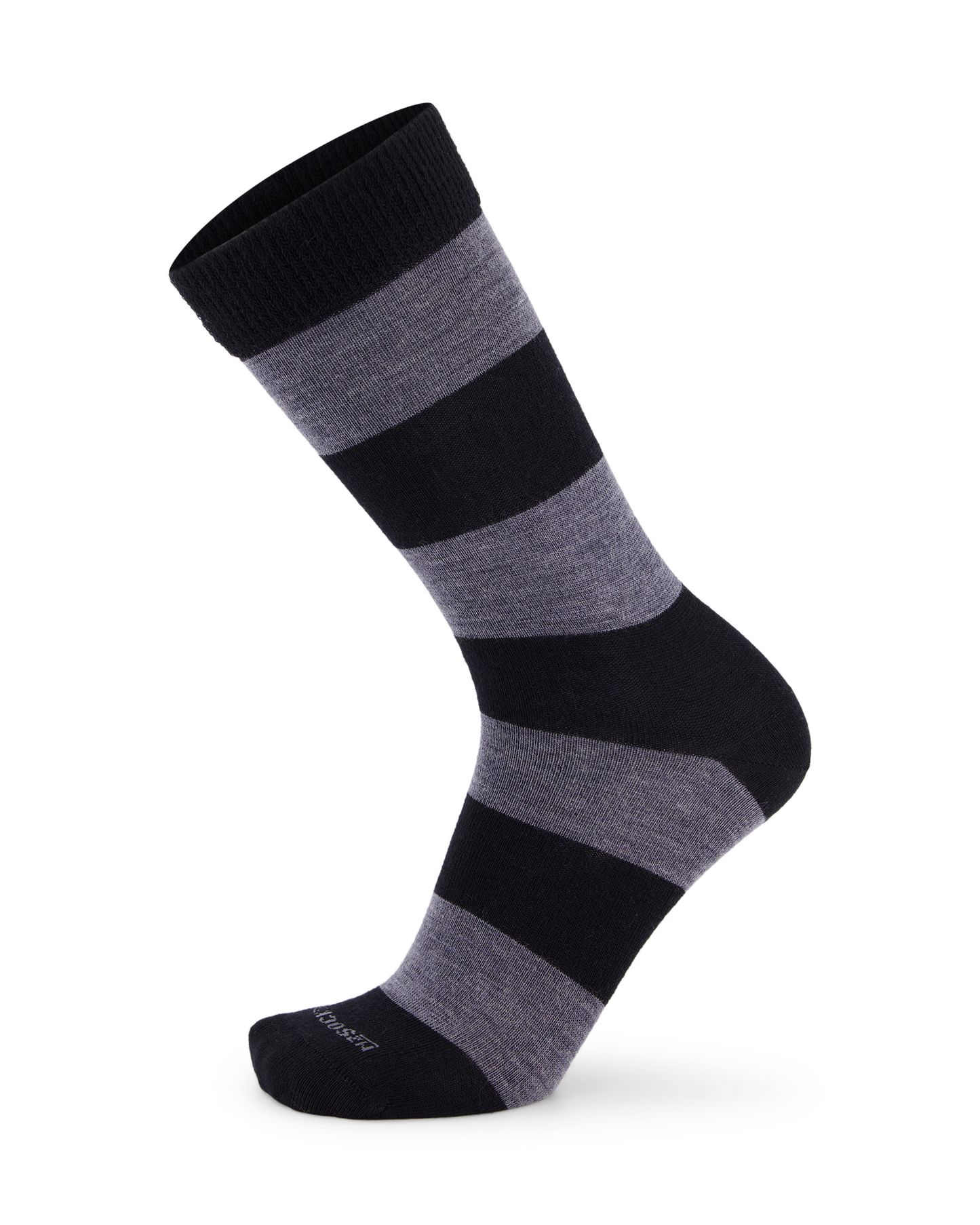 Merino Wide Stripe Dress Socks
