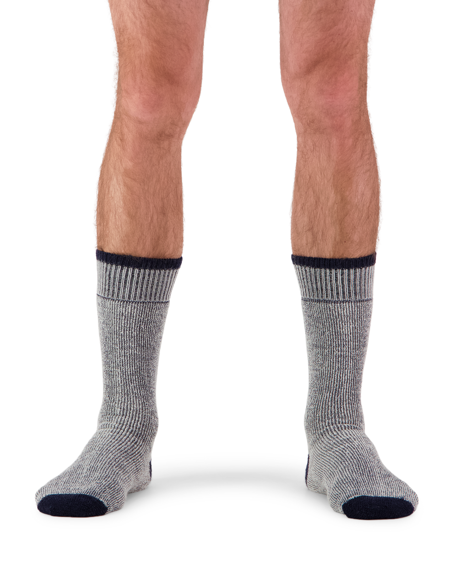 Wool Superfleece Contrast Socks