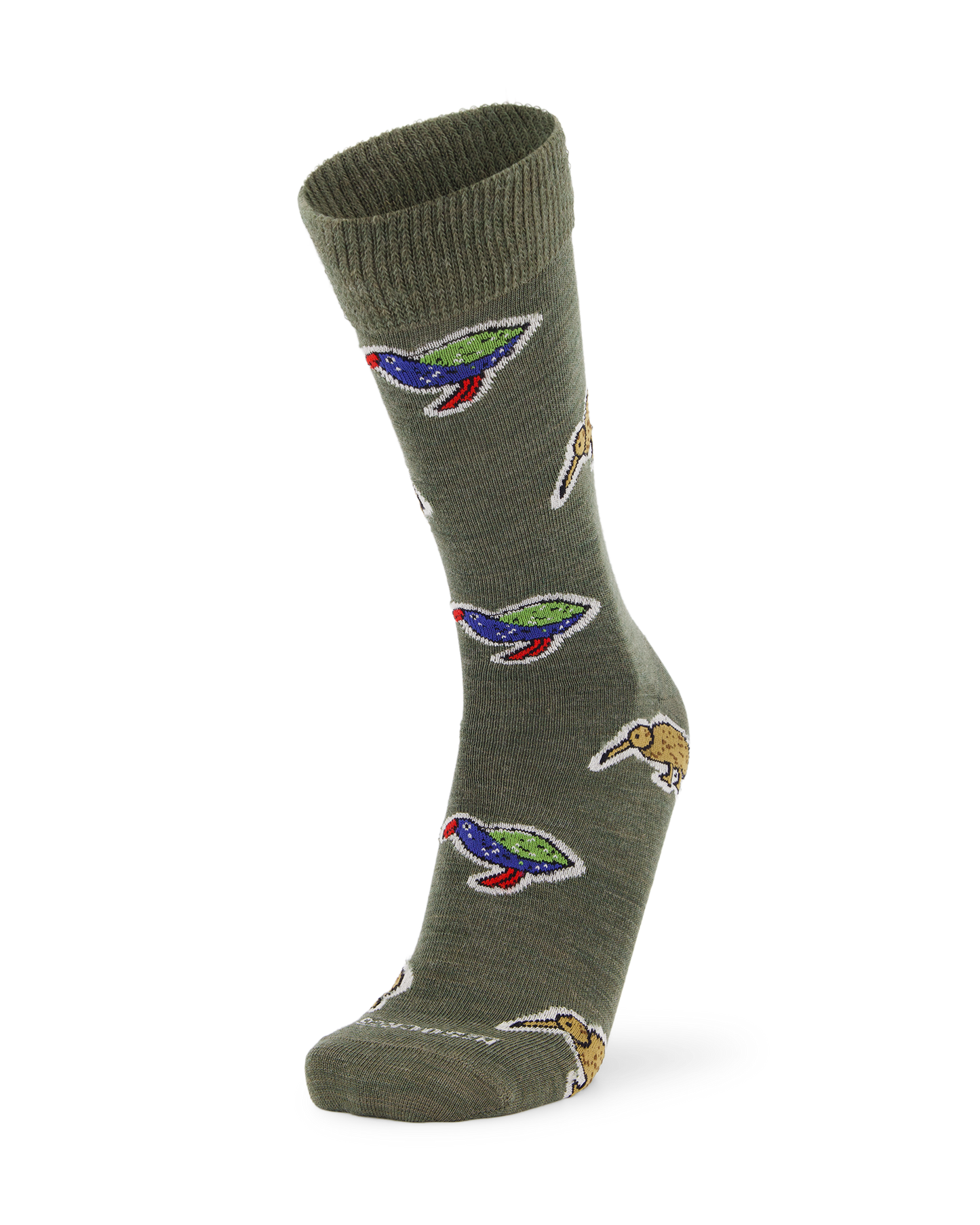 Merino Kiwiana Birds Socks