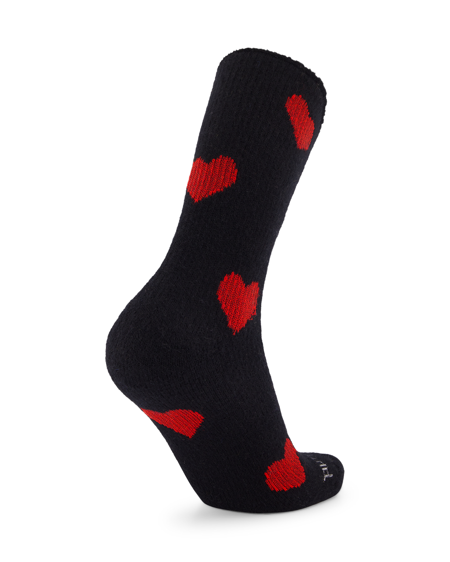 Possum Hearts Crew Socks