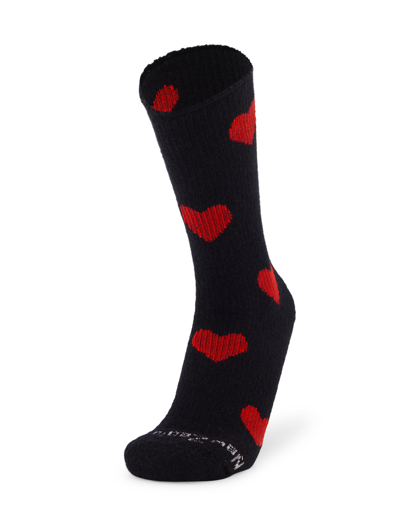 Possum Hearts Crew Socks