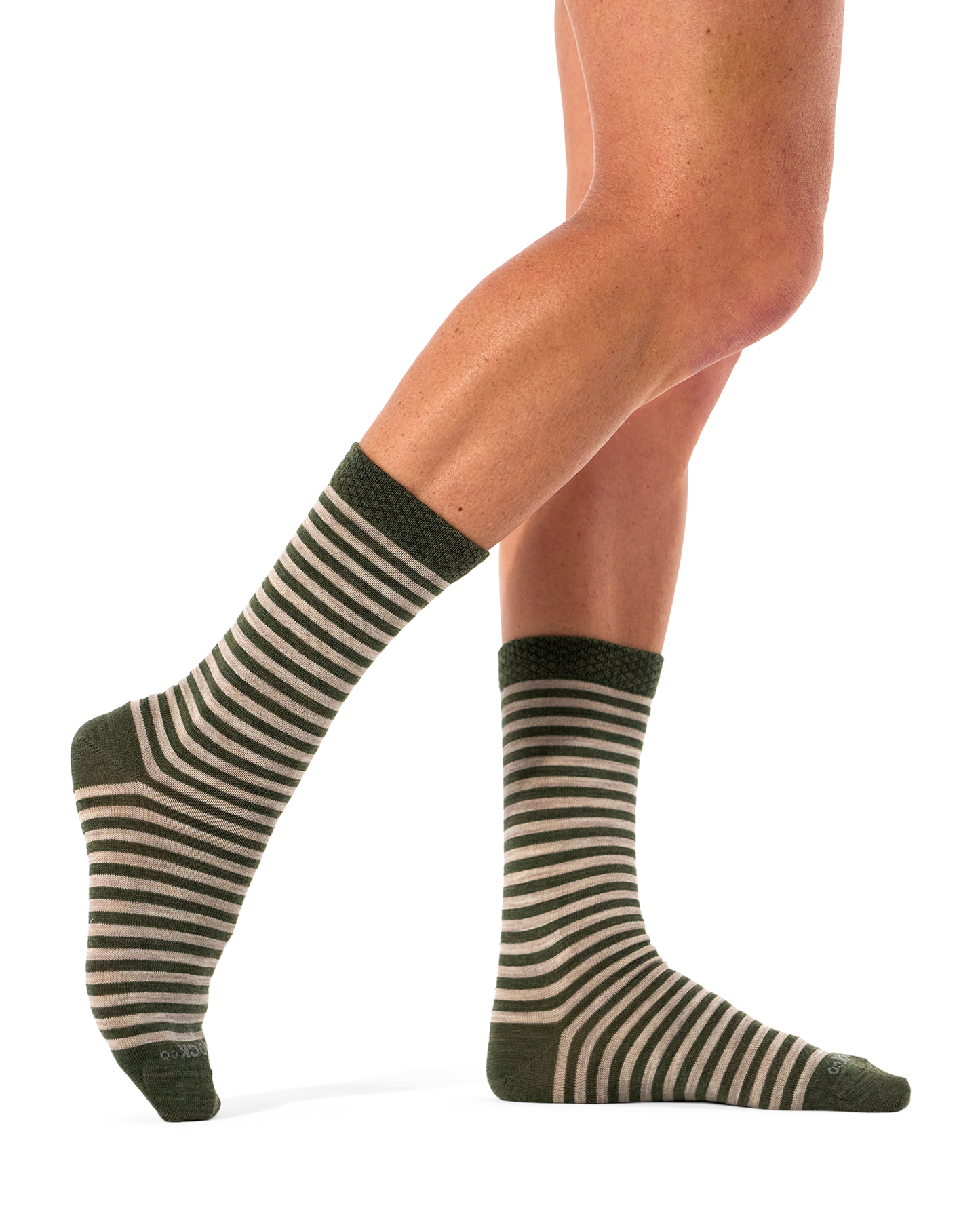 Merino Stripe & Plain 2-Pack Socks