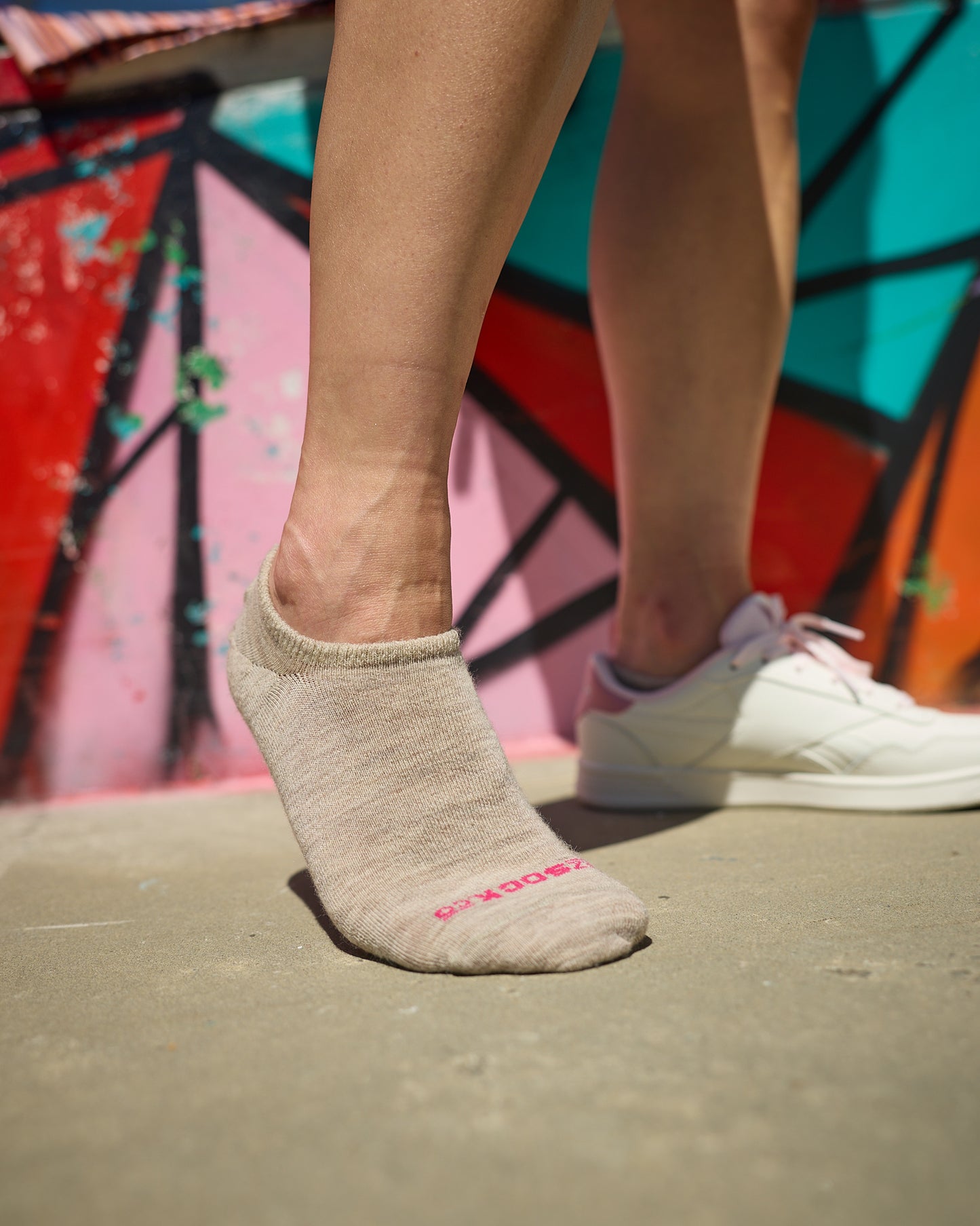 Merino Sneaker No-Show Socks