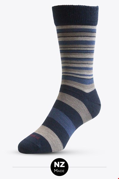 Mens Merino Multi Stripe