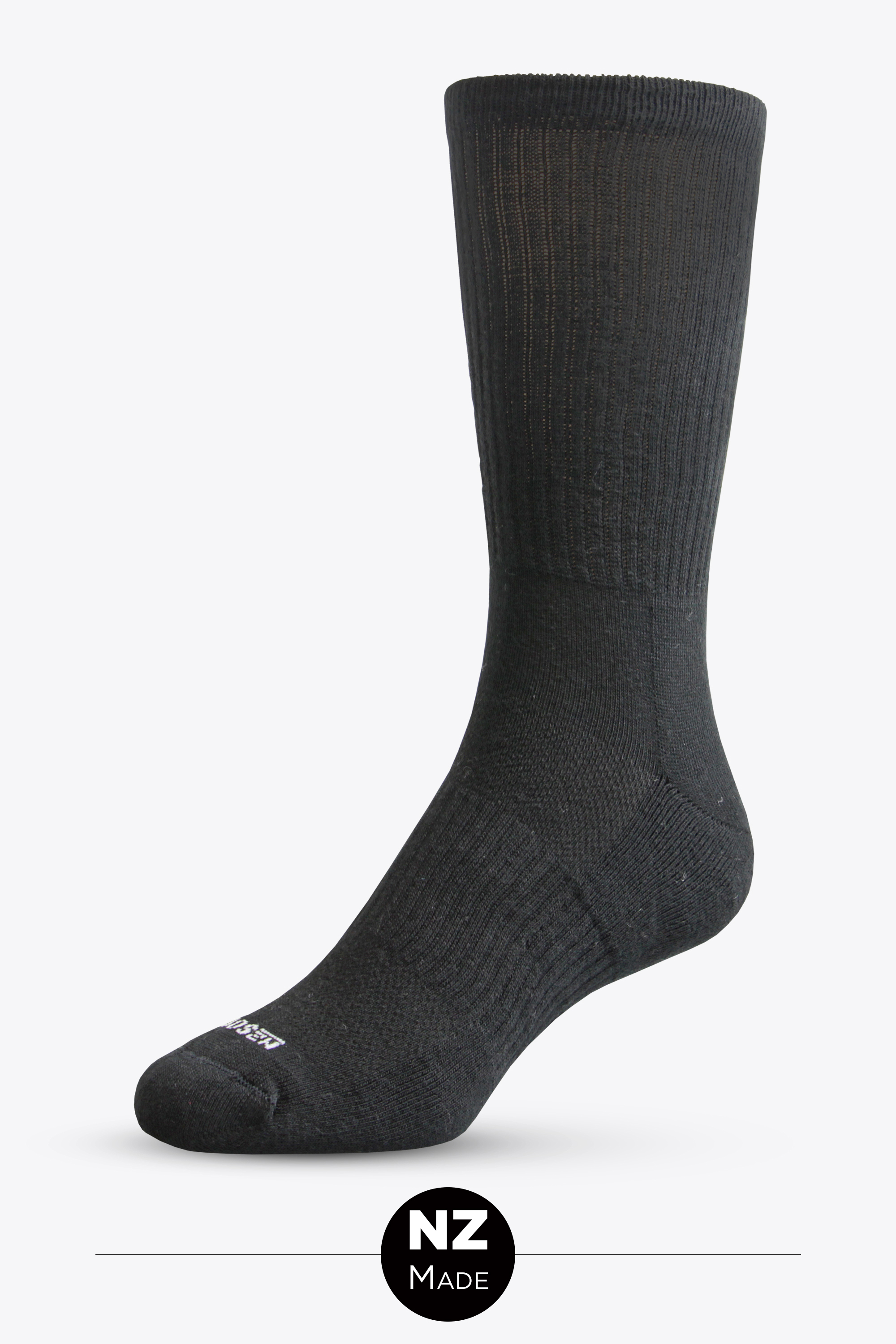 Cotton Crew 2 Pack - black