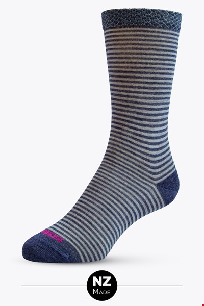 Womens Merino Stripe/ Plain 2 Pack