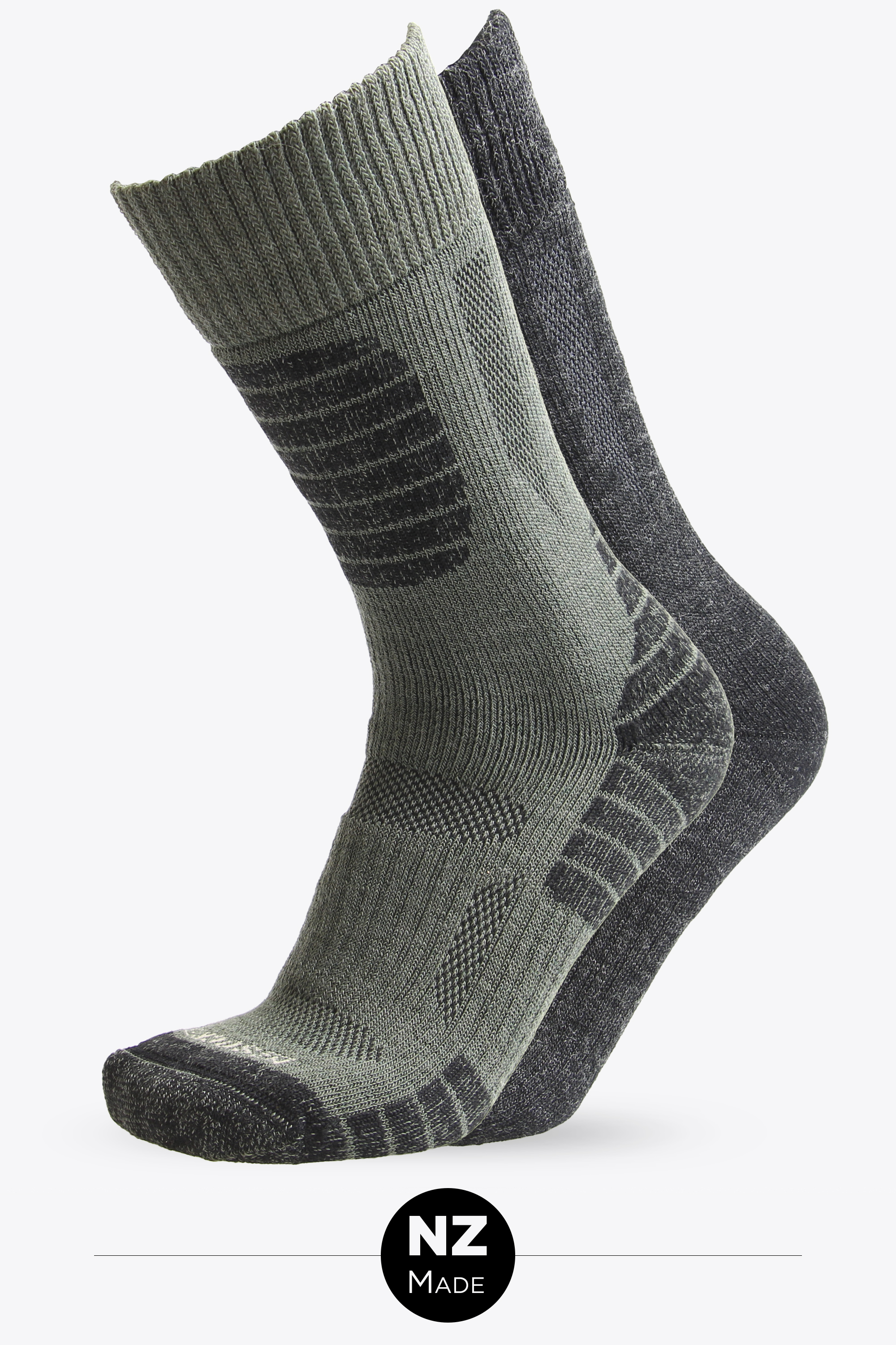 2 Pack Outdoor Thermal - olive/anthrazit