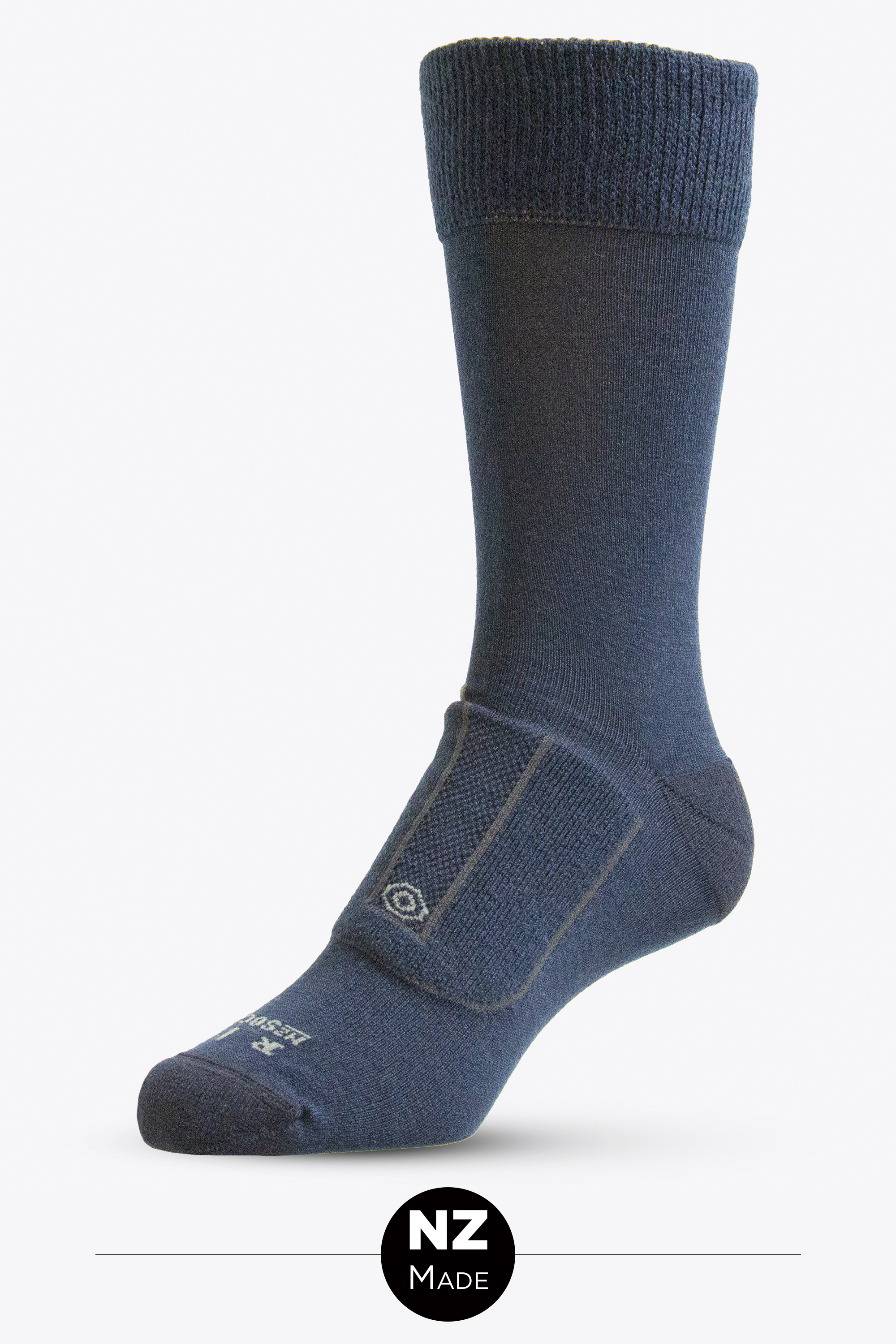 NuYarn Health Sock - Queen Size - navy