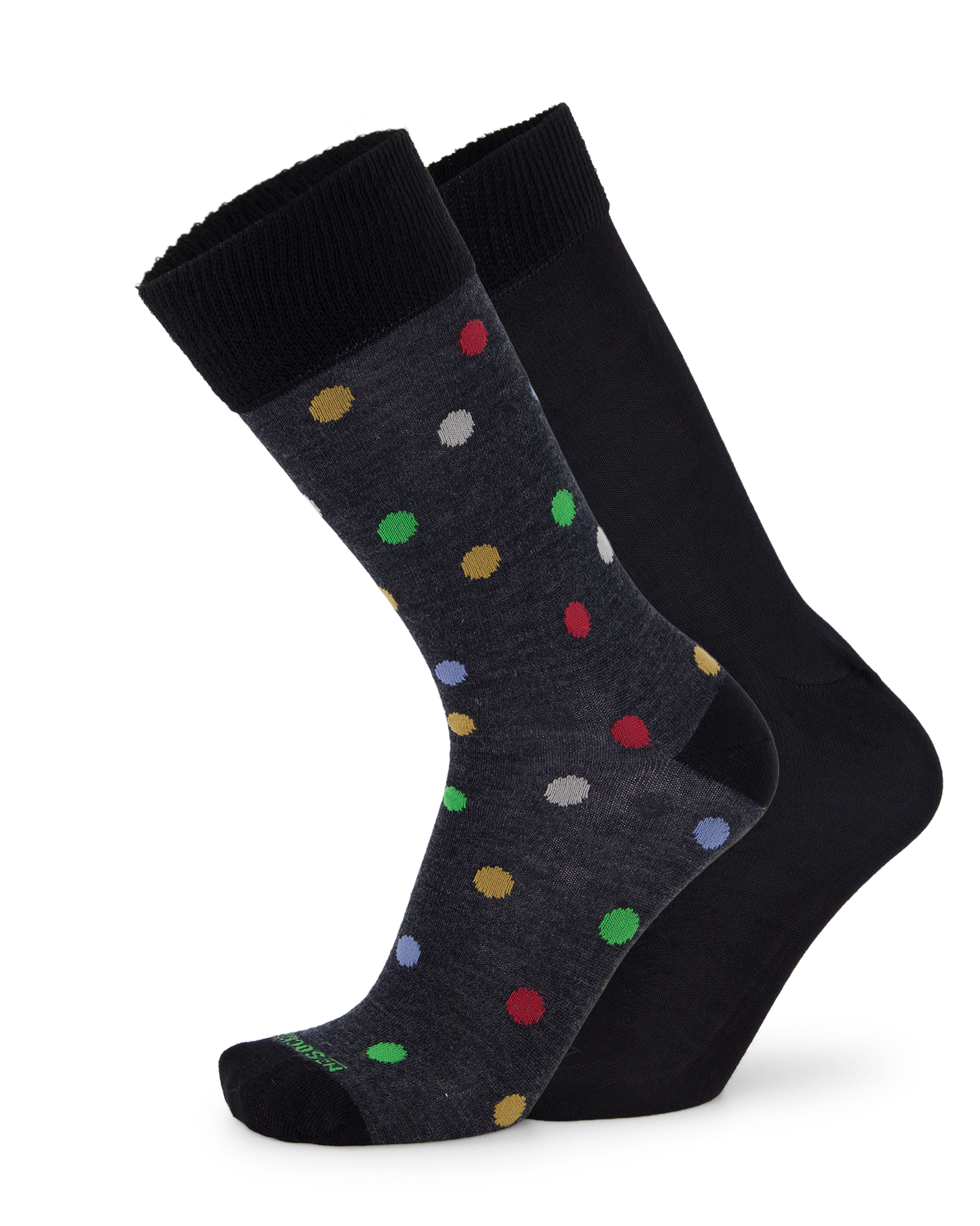 Merino Polka Dot Dress 2-Pack Socks