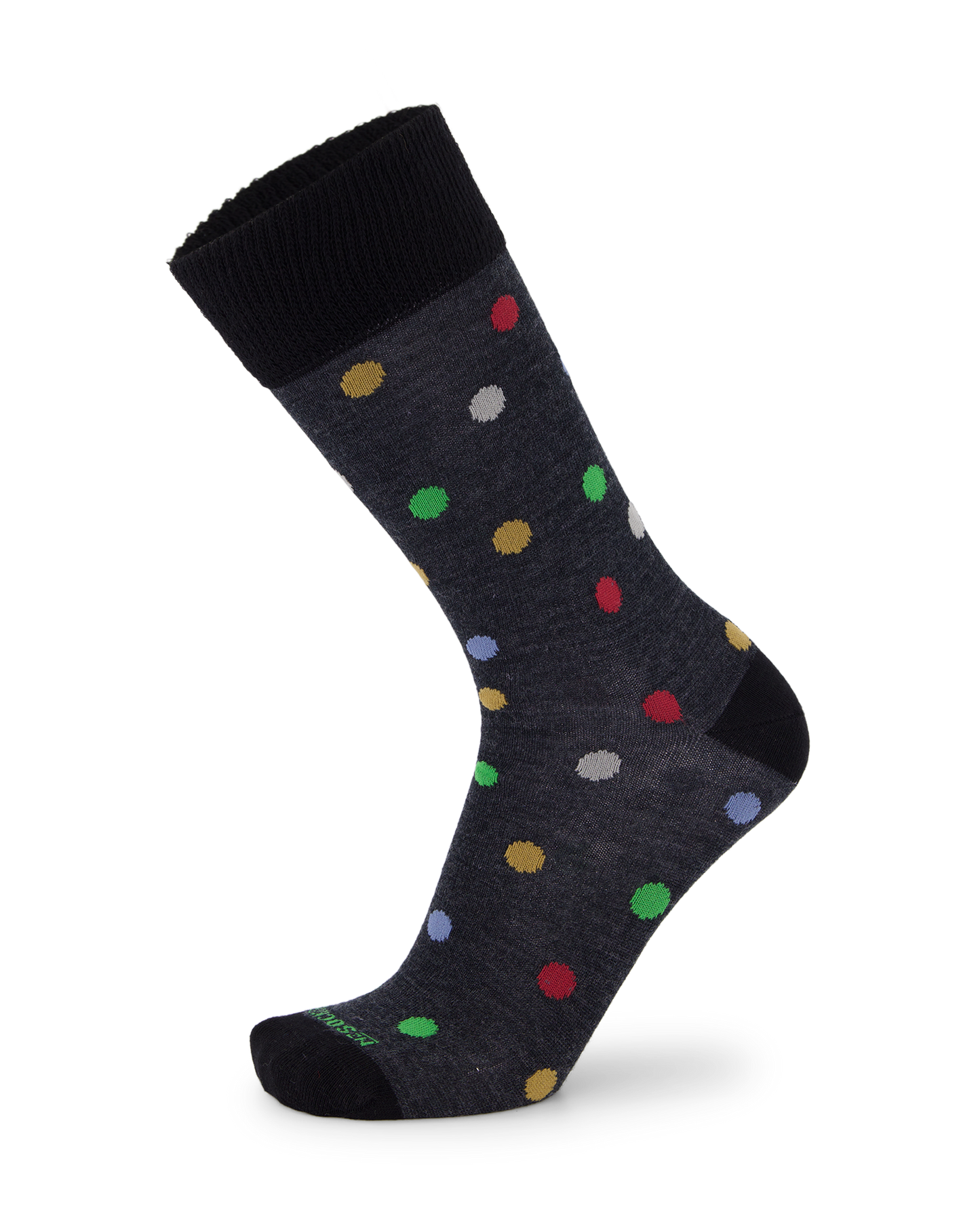 Merino Polka Dot Dress Socks
