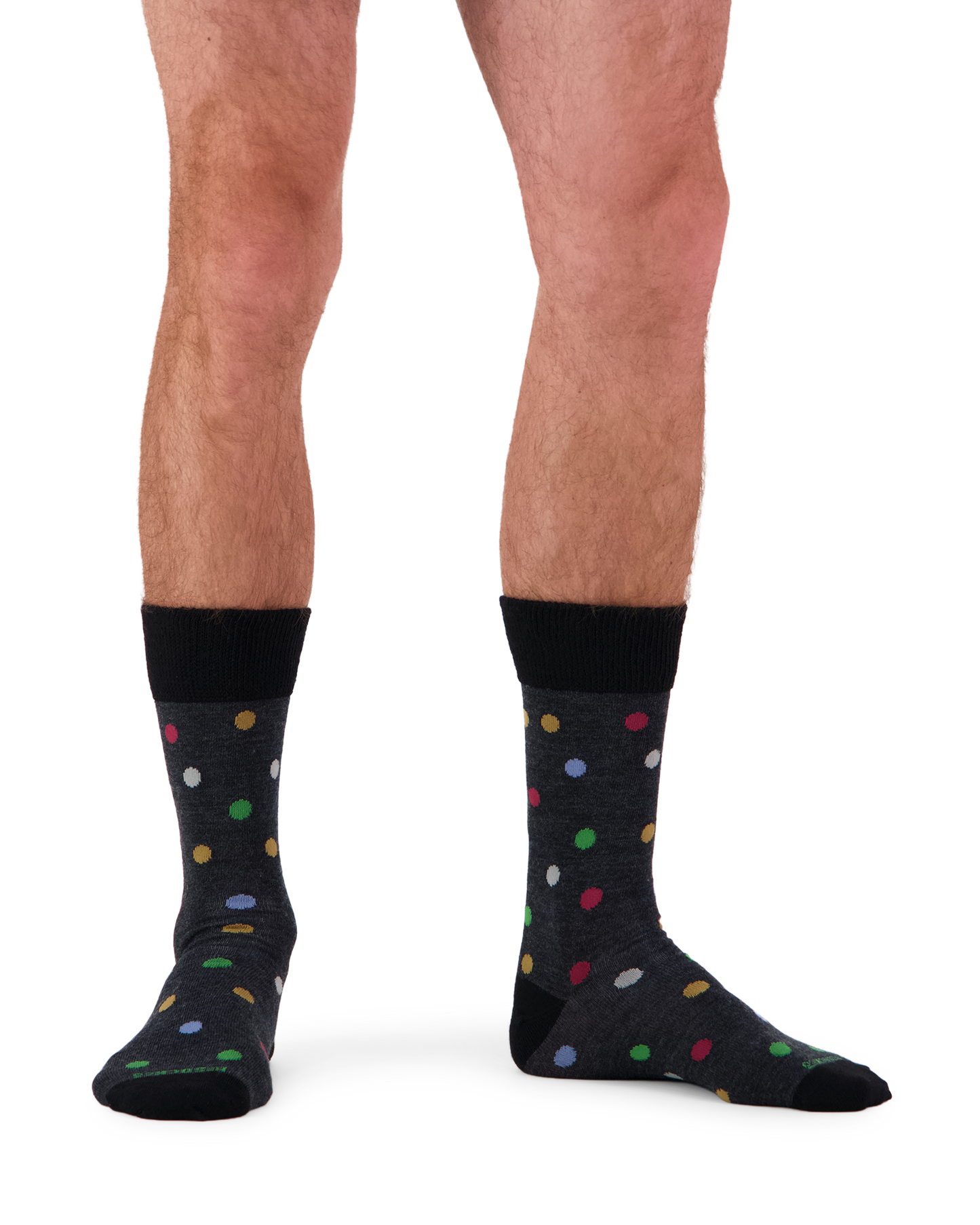 Merino Polka Dot Dress Socks