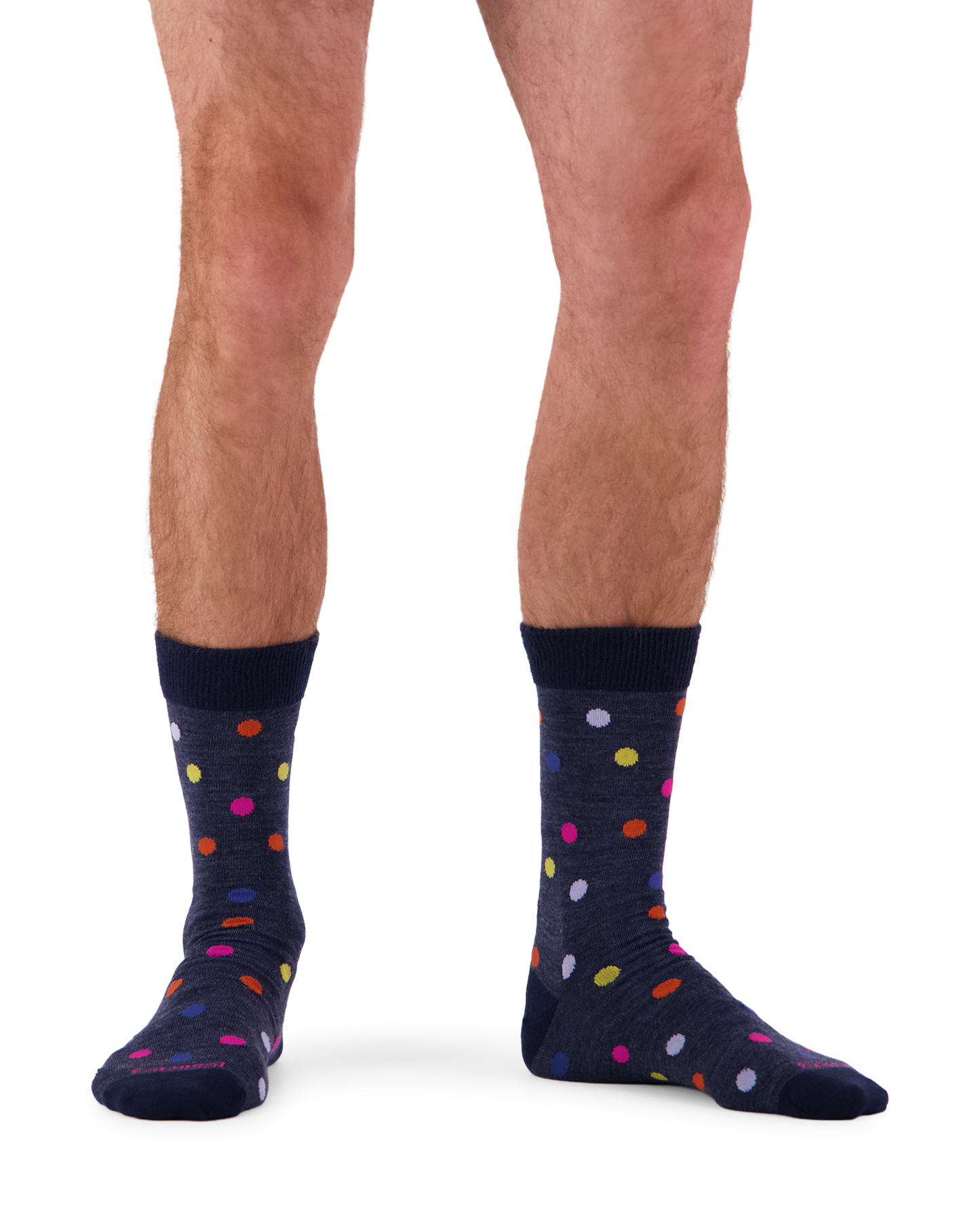 Merino Polka Dot Dress Socks