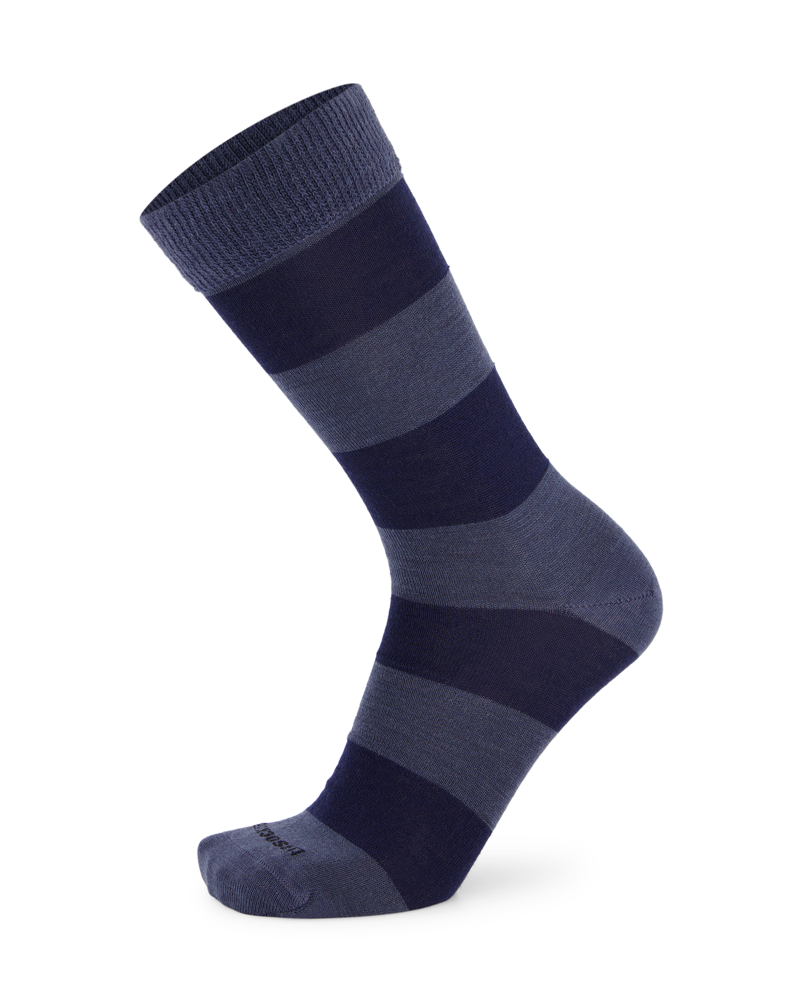 Merino Wide Stripe Dress Socks