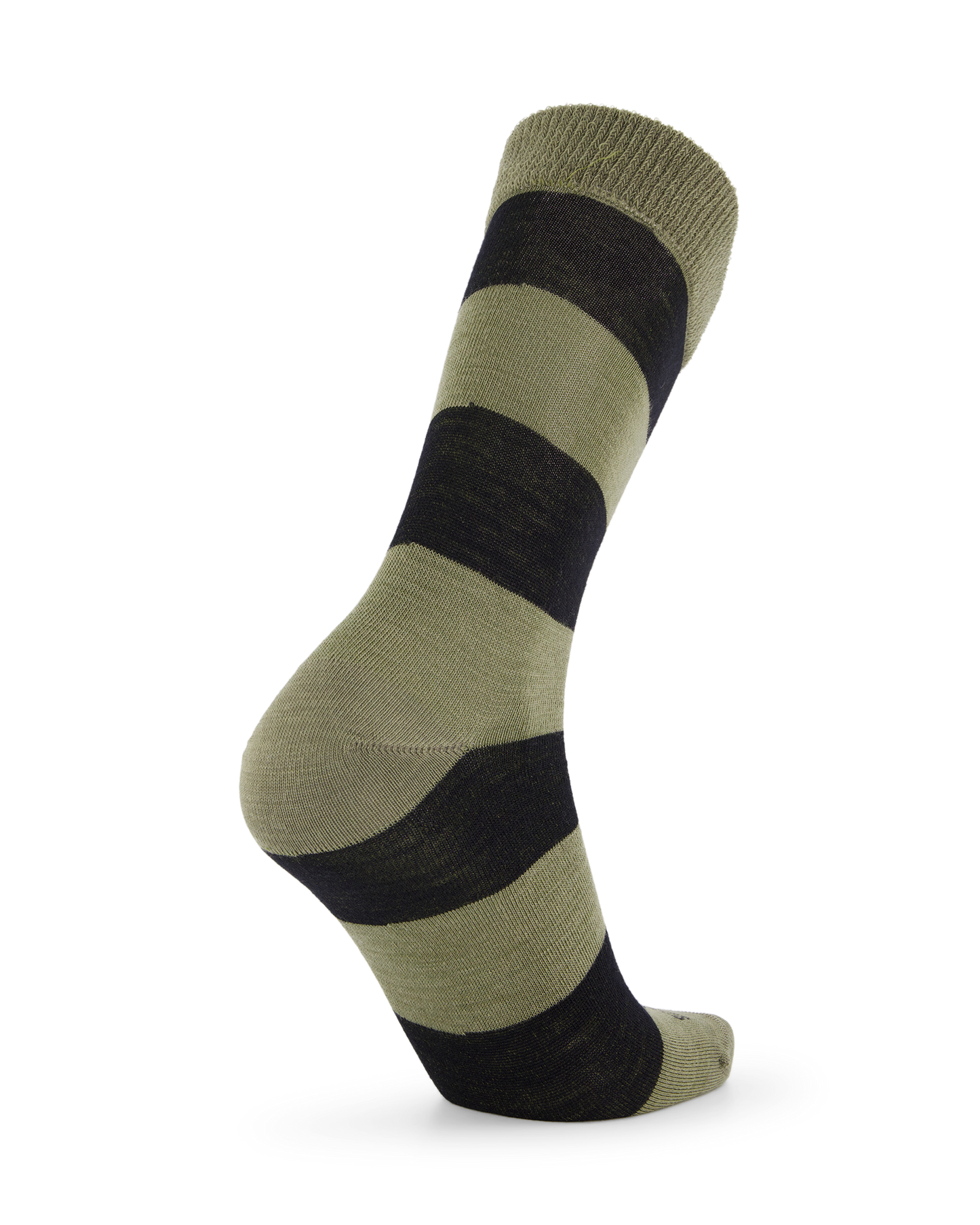 Merino Wide Stripe Dress Socks