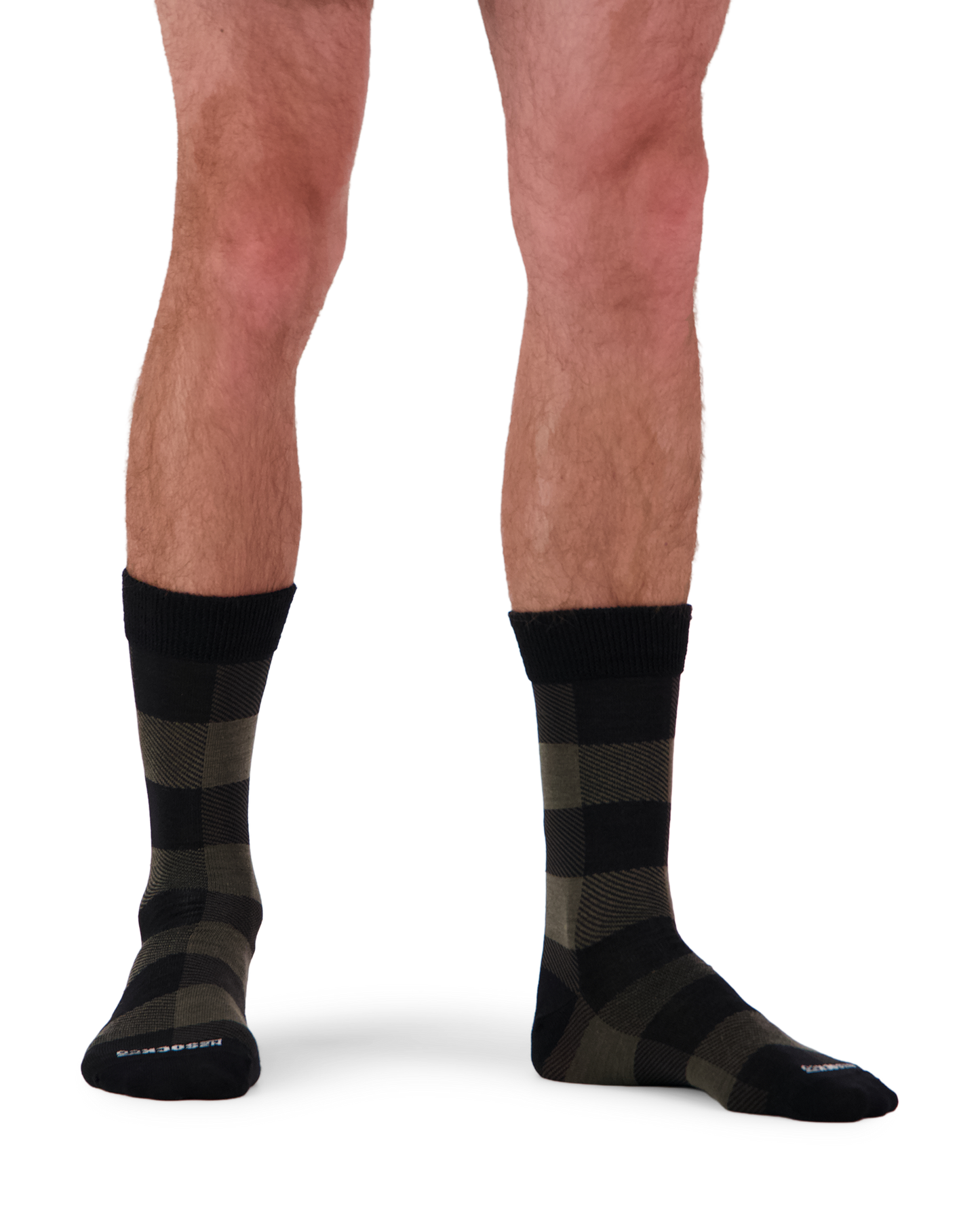 Merino Check & Plain 2-Pack Socks