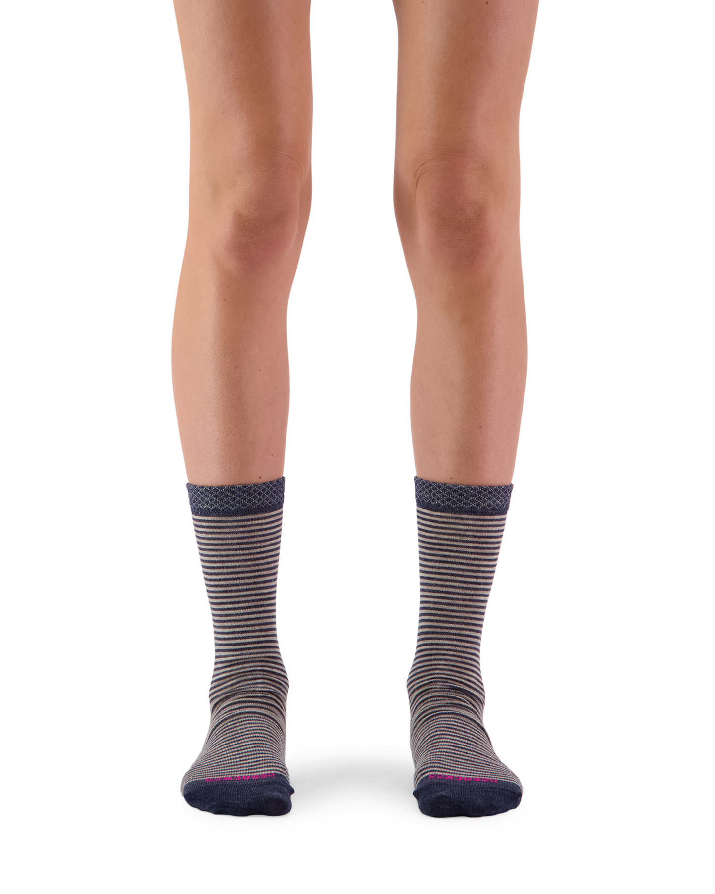Merino Stripe & Plain 2-Pack Socks