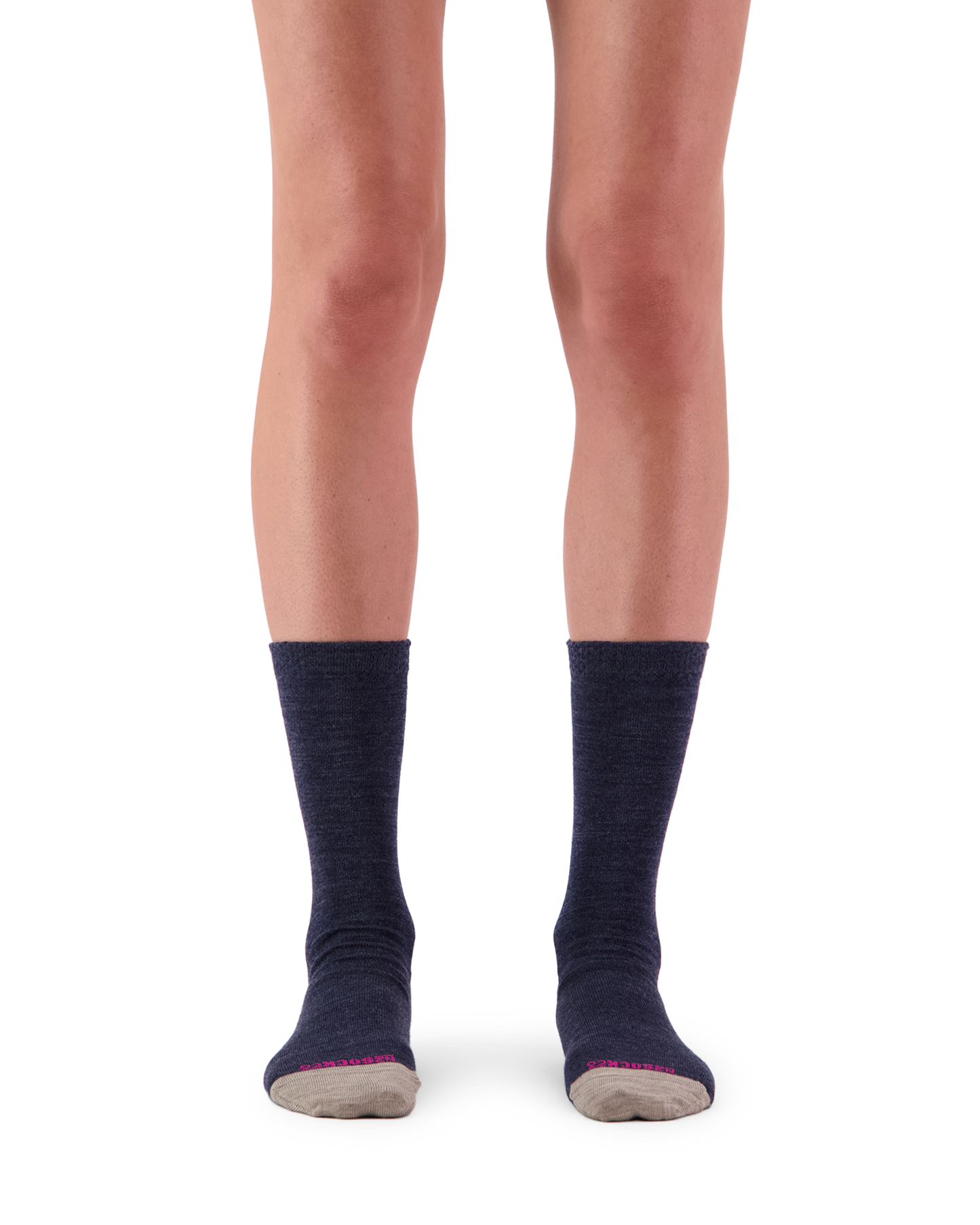 Merino Stripe & Plain 2-Pack Socks