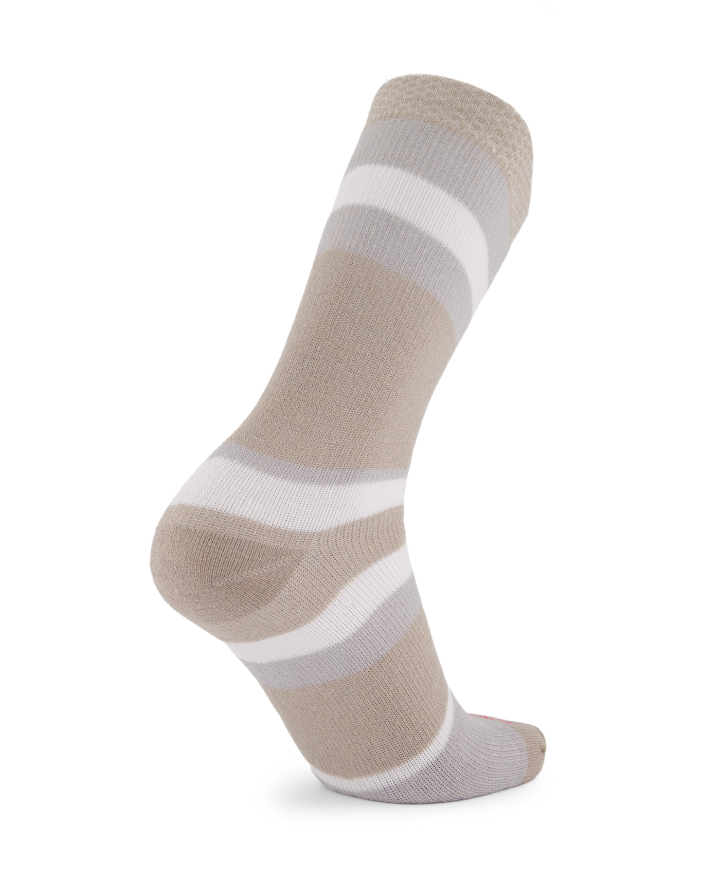 Merino Cushion Stripe Crew Socks