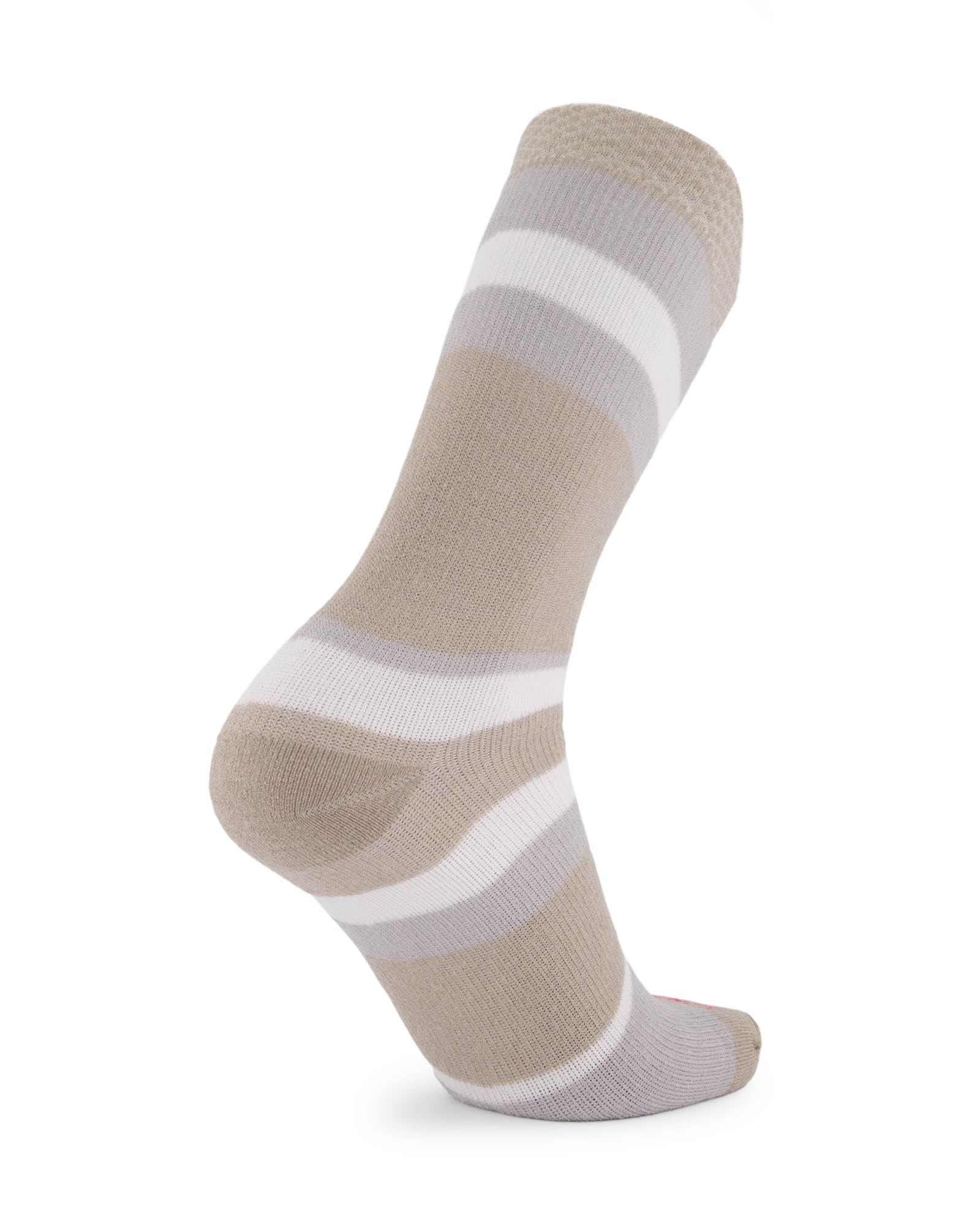 Merino Cushion Stripe Crew Socks
