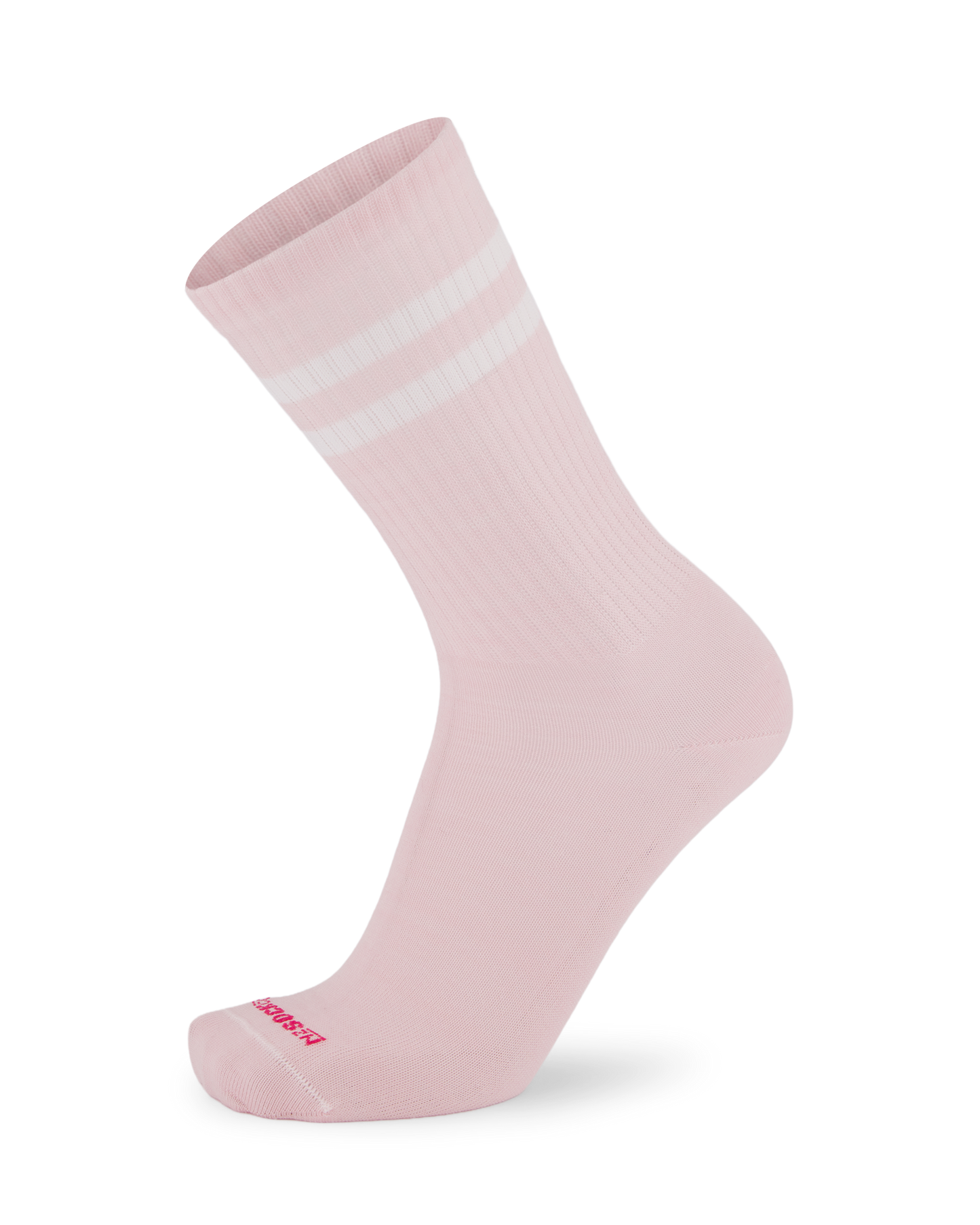 Merino Two-Stripe Crew Socks