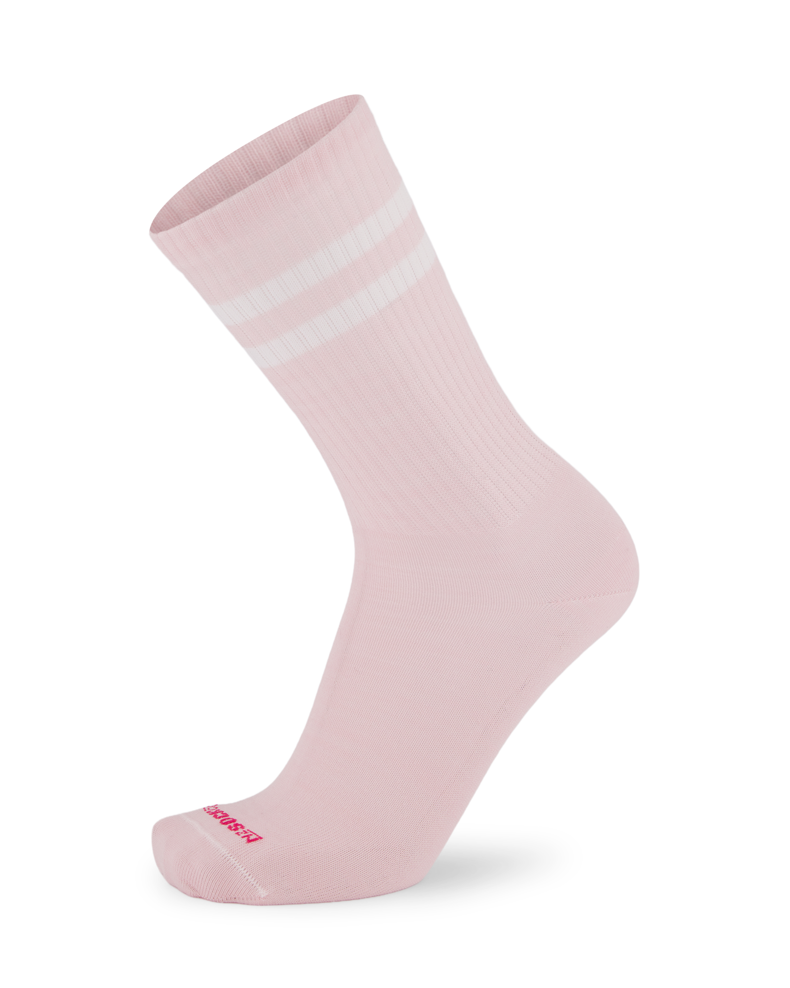 Merino Two-Stripe Crew Socks