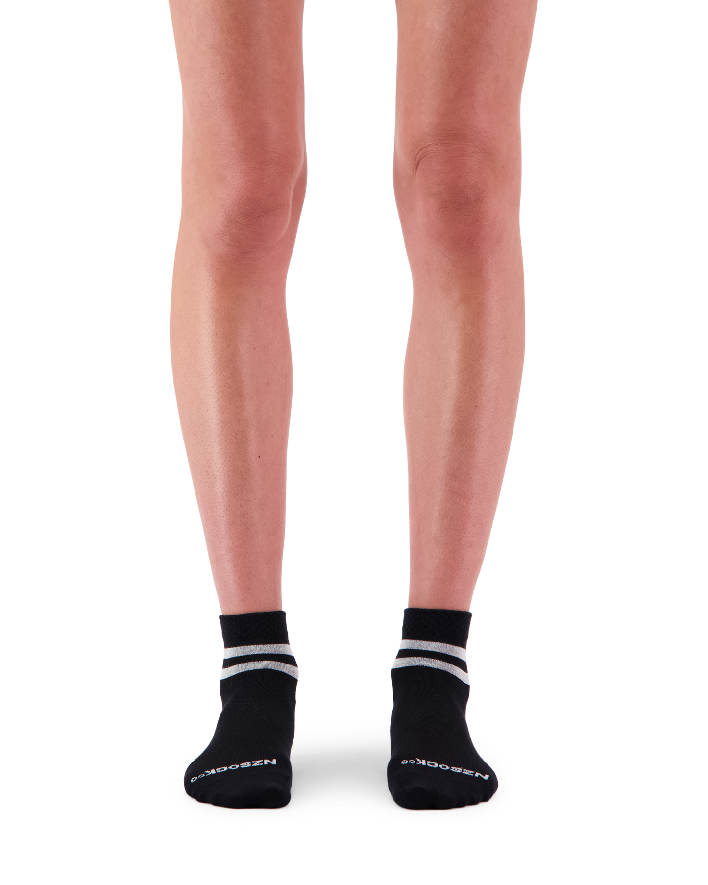 2-Stripe Quarter Socks