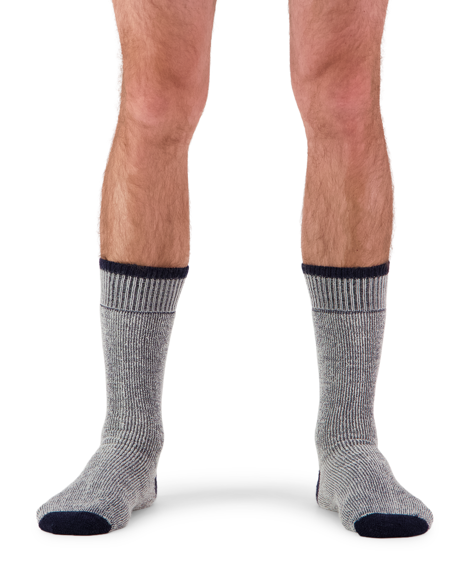 Wool Superfleece Contrast Socks