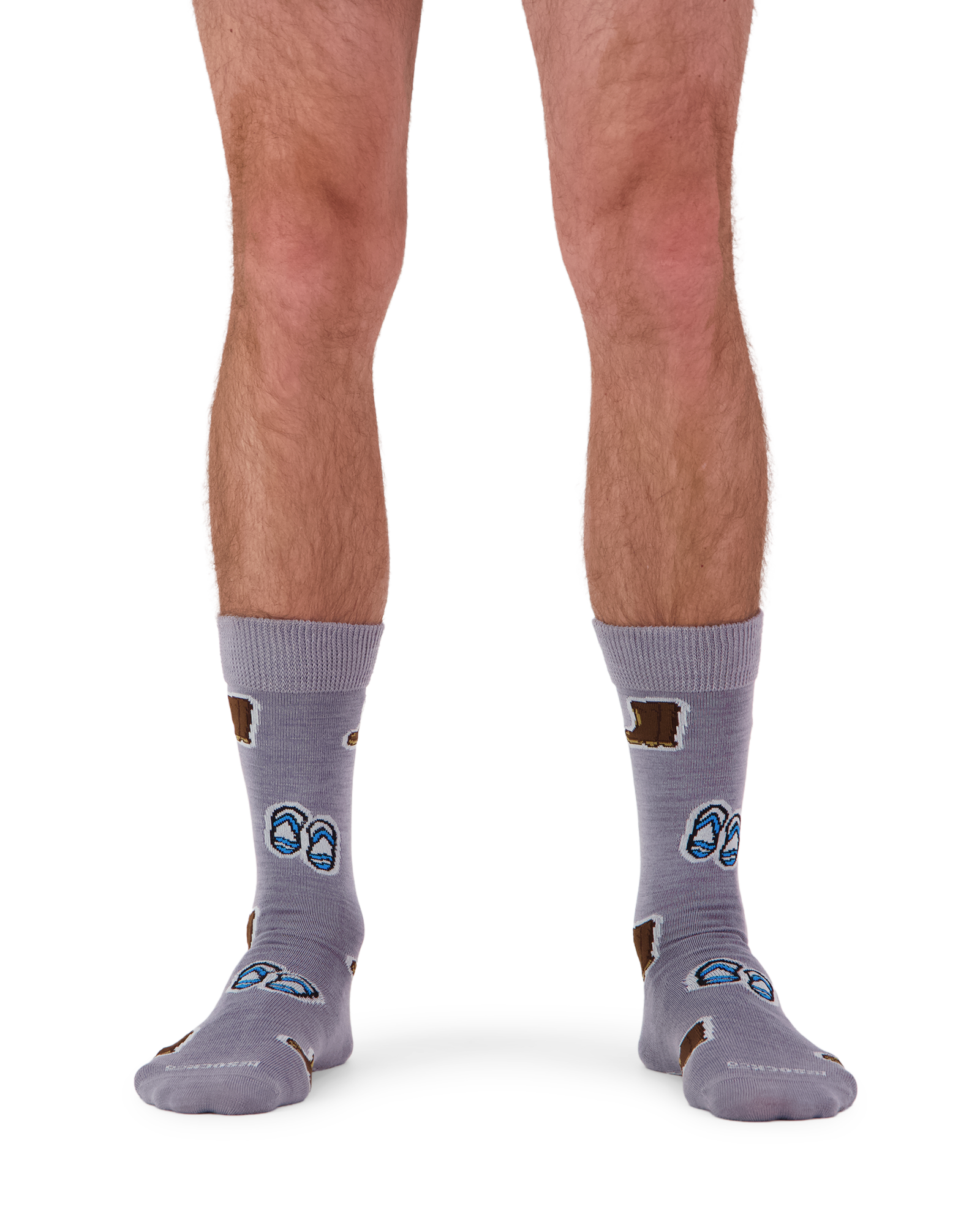 Merino Kiwiana Jandel & Gumboot Socks