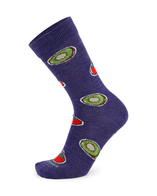 Merino Kiwiana Kiwifruit & Tomato Sauce Socks