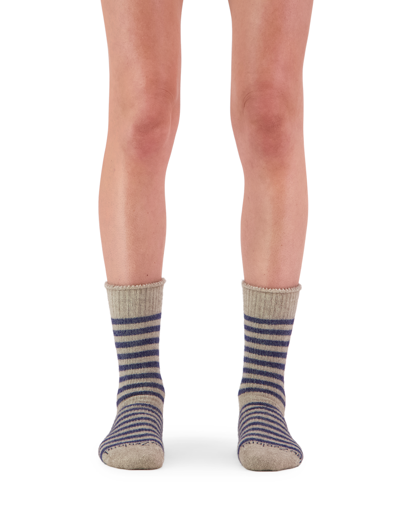 Possum Stripe Crew Socks