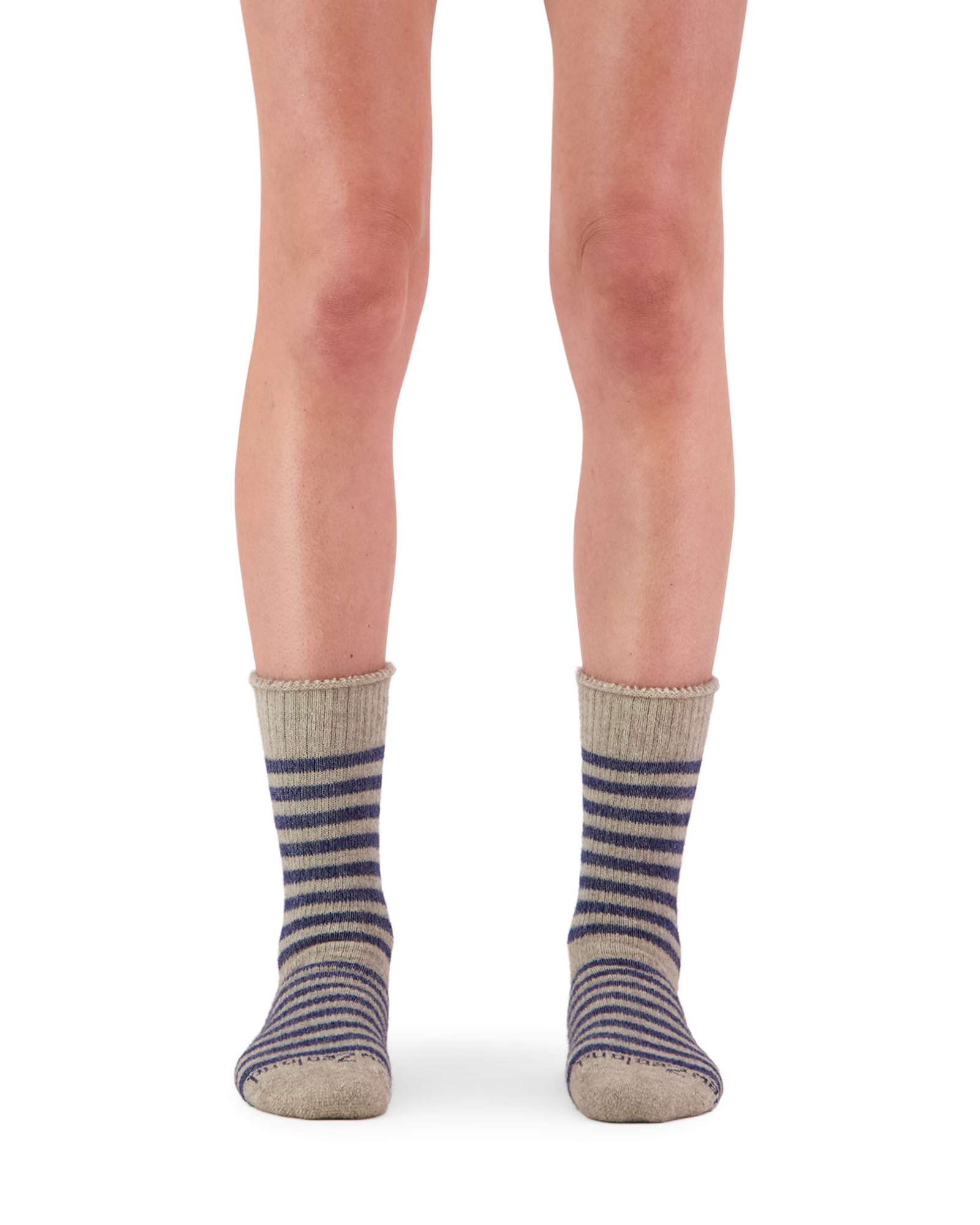 Possum Stripe Crew Socks