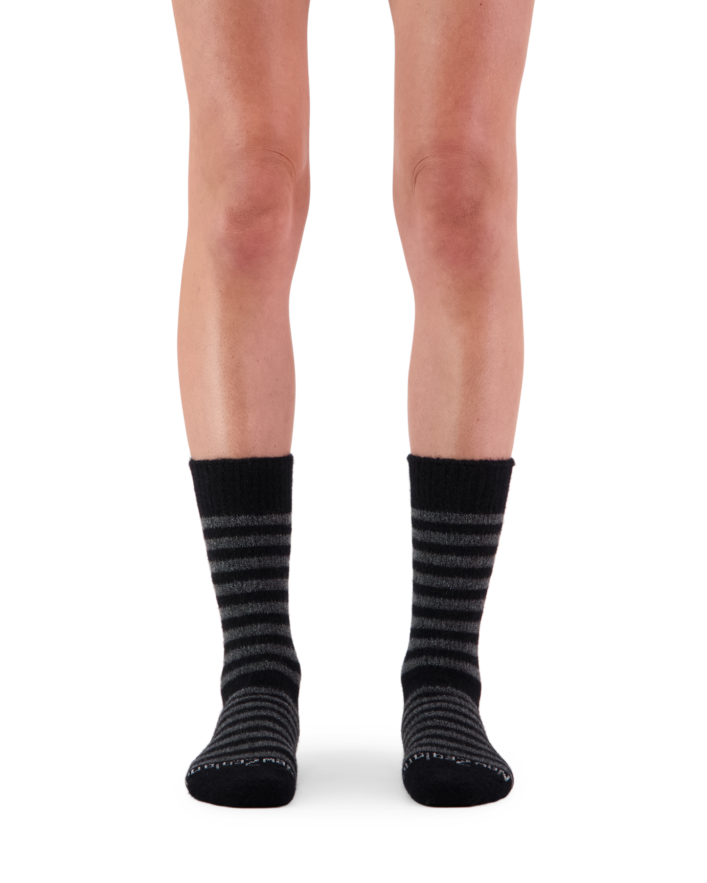 Possum Stripe Crew Socks