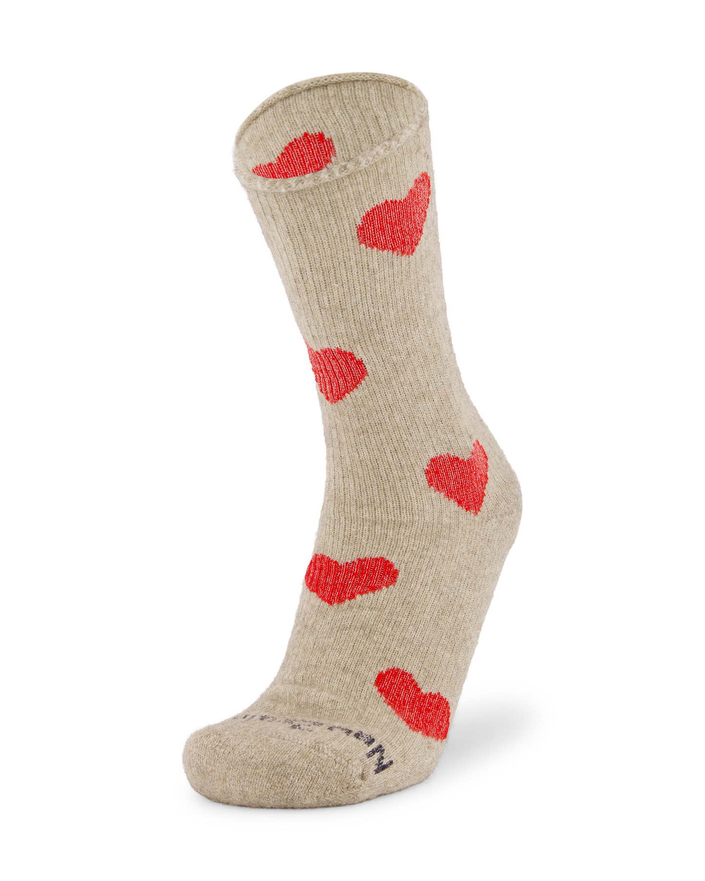 Possum Hearts Crew Socks