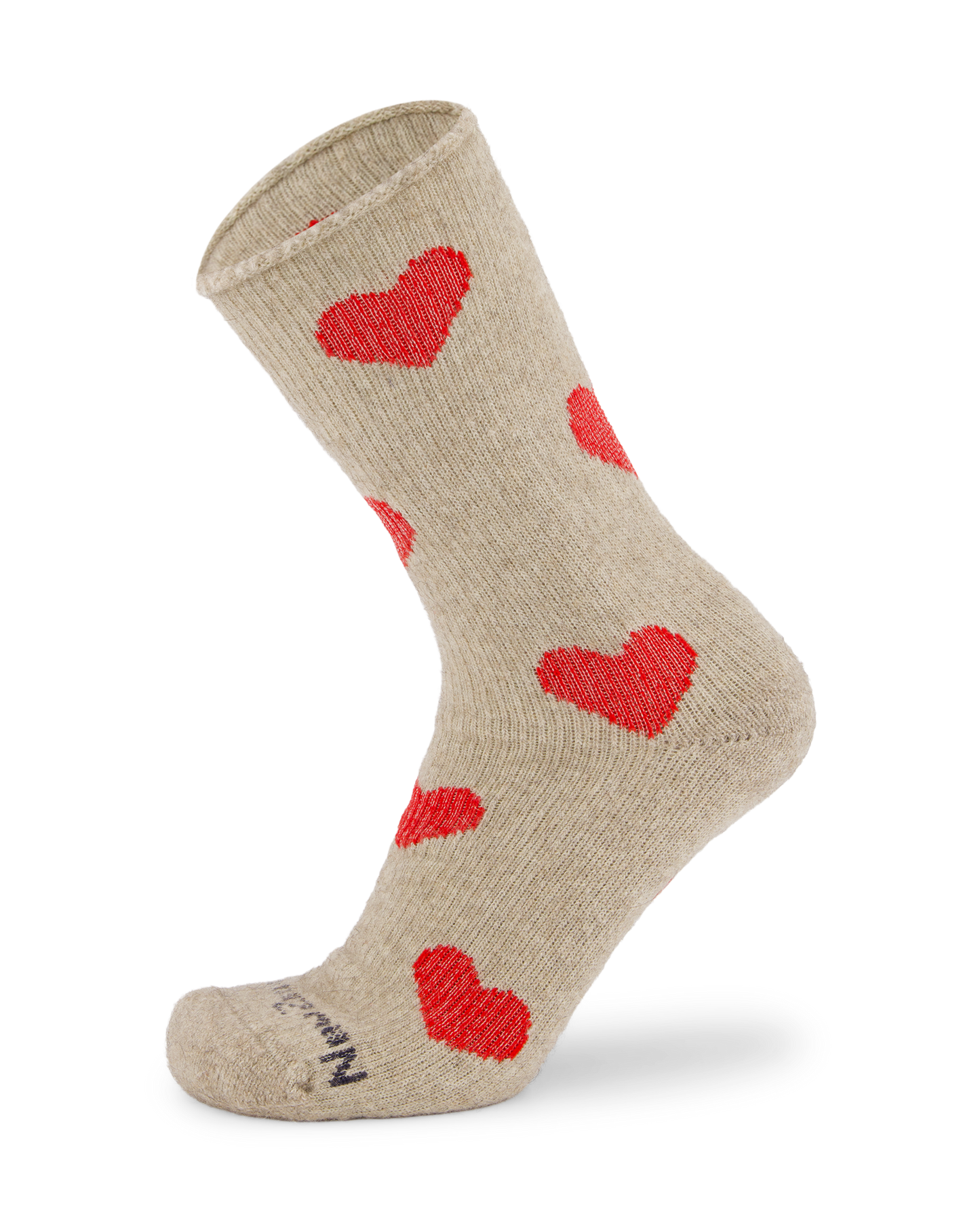 Possum Hearts Crew Socks
