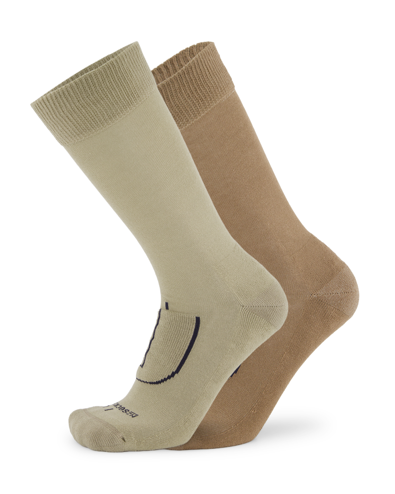 Cotton Comfort Dress 2-Pack Socks