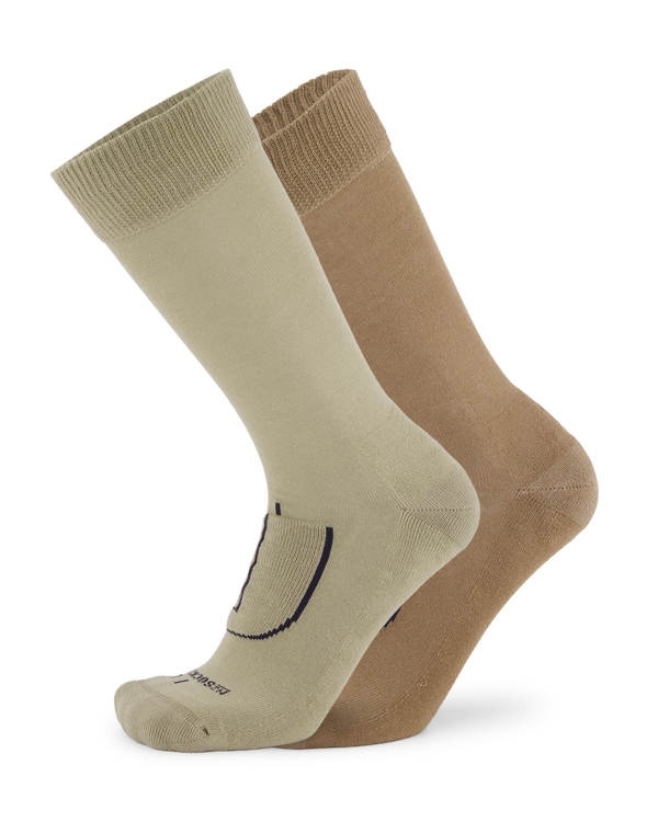 Cotton Comfort Dress 2-Pack Socks