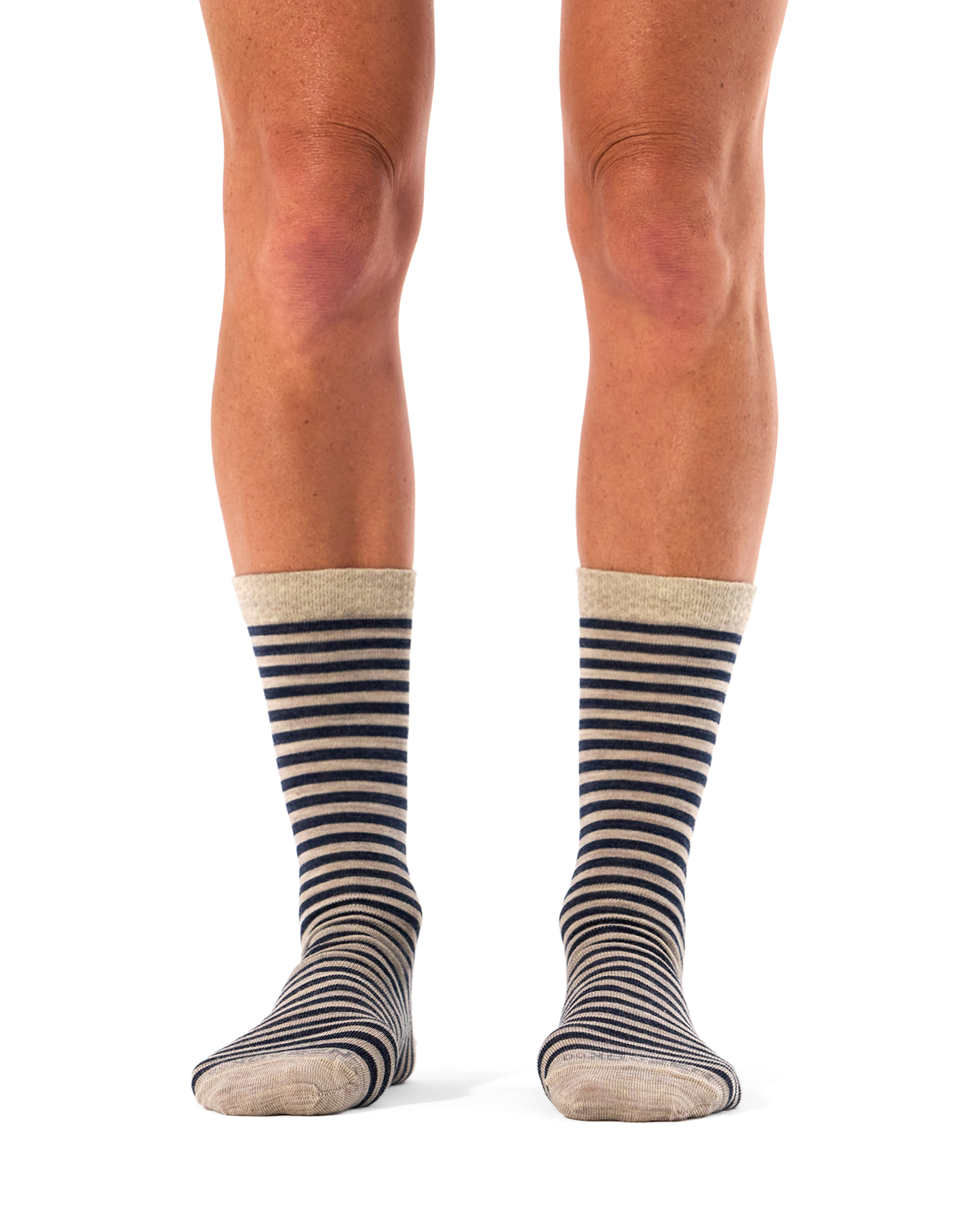 Merino Stripe & Plain 2-Pack Socks