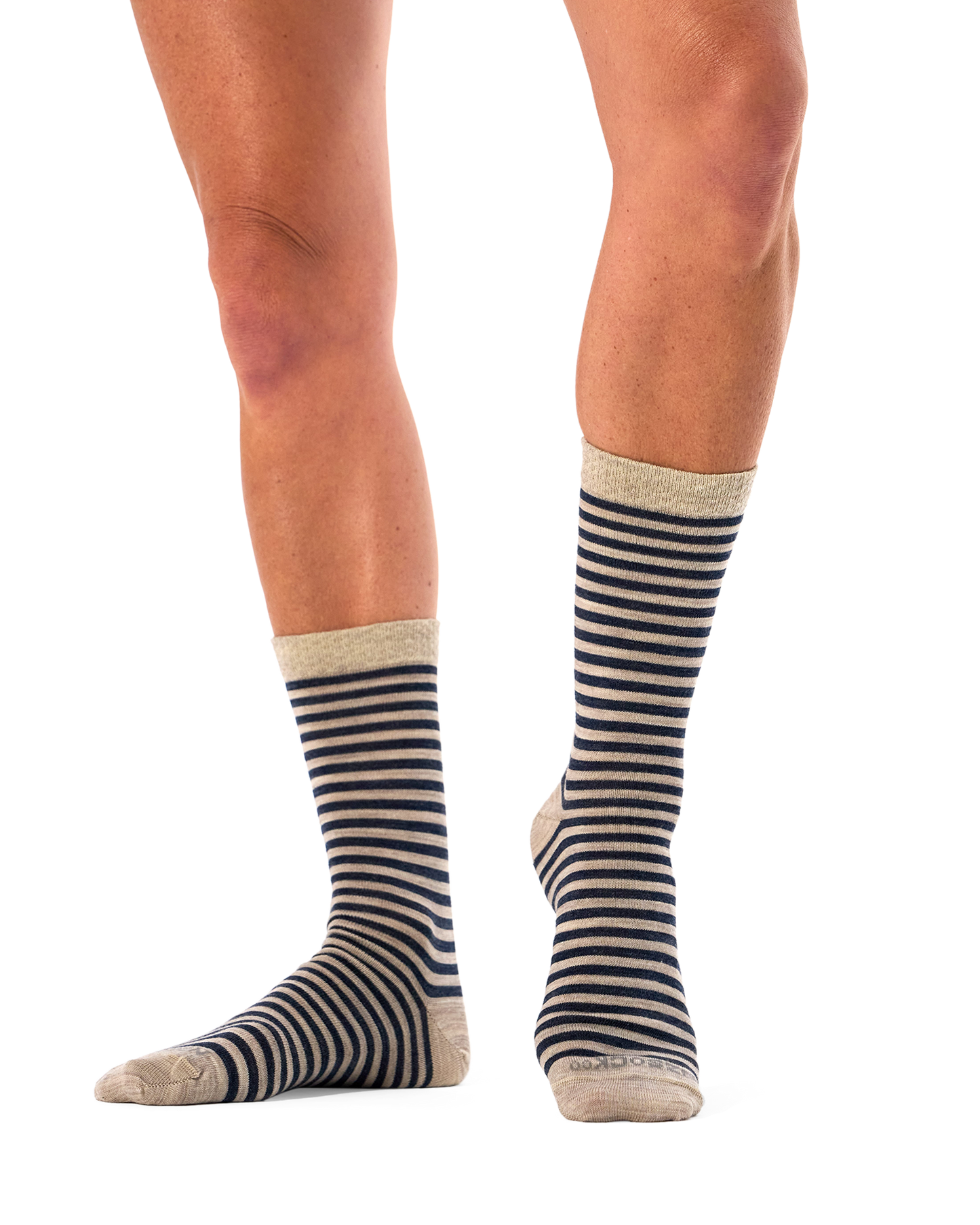 Merino Stripe & Plain 2-Pack Socks
