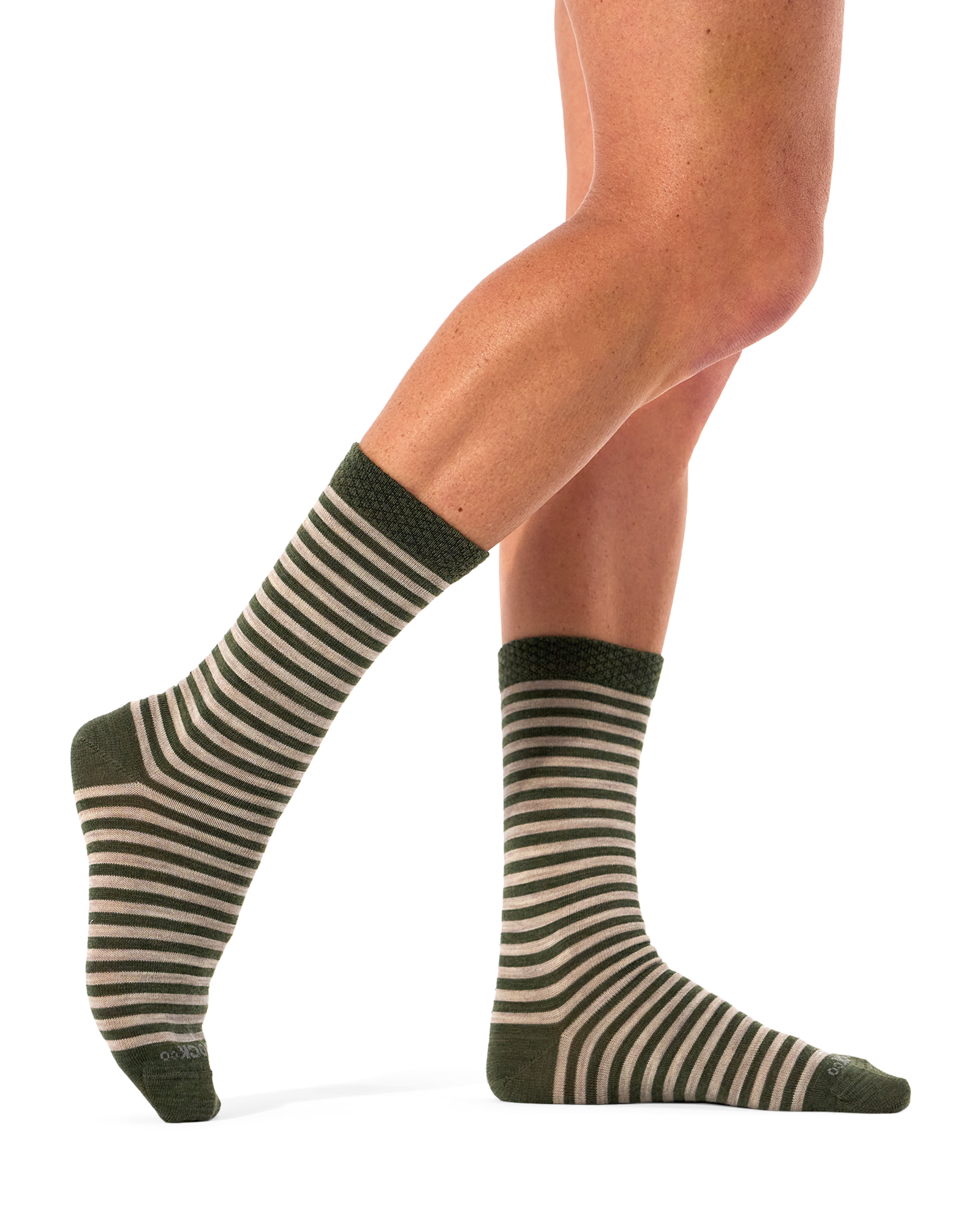 Merino Stripe & Plain 2-Pack Socks