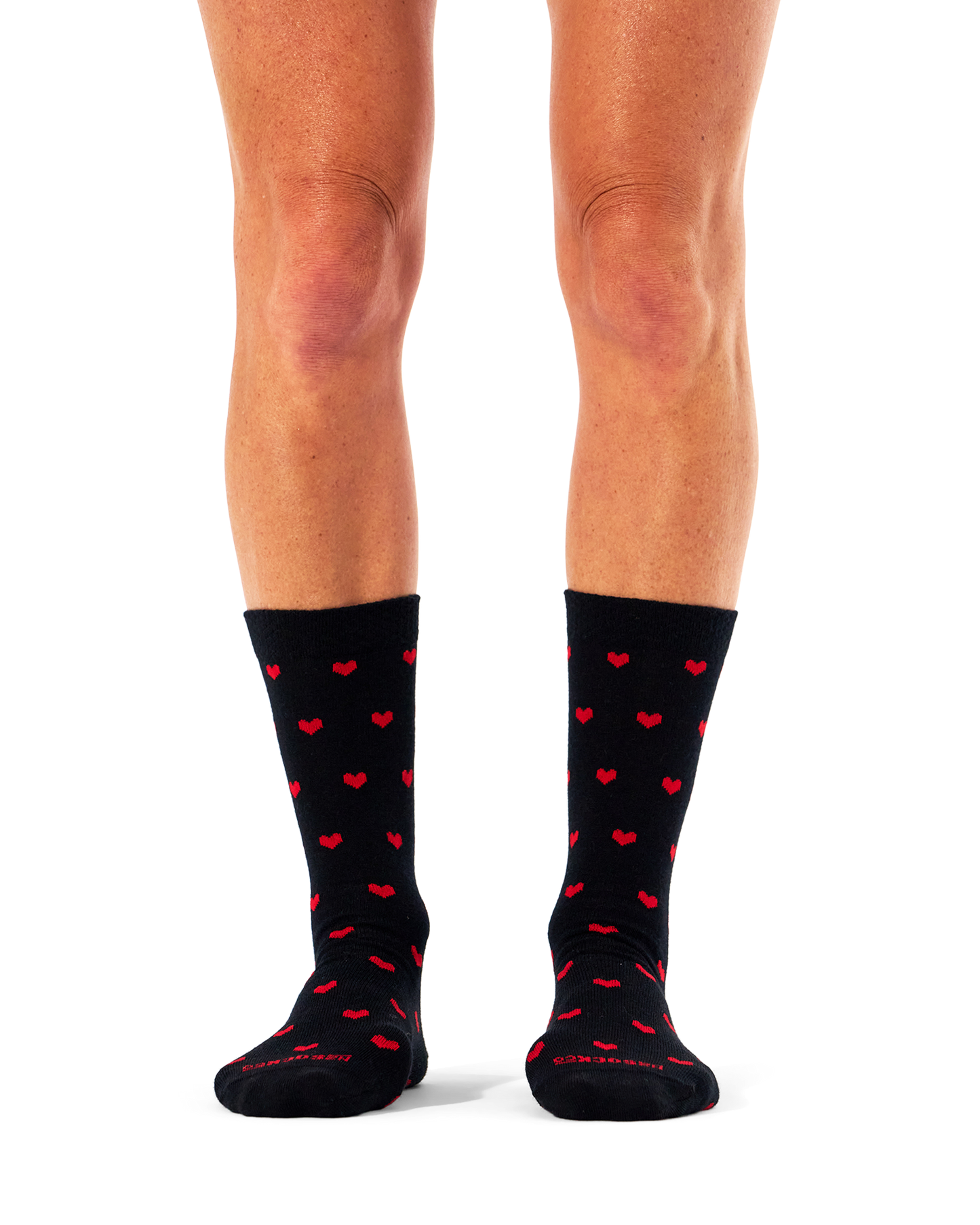 Merino Hearts & Plain 2-Pack Socks