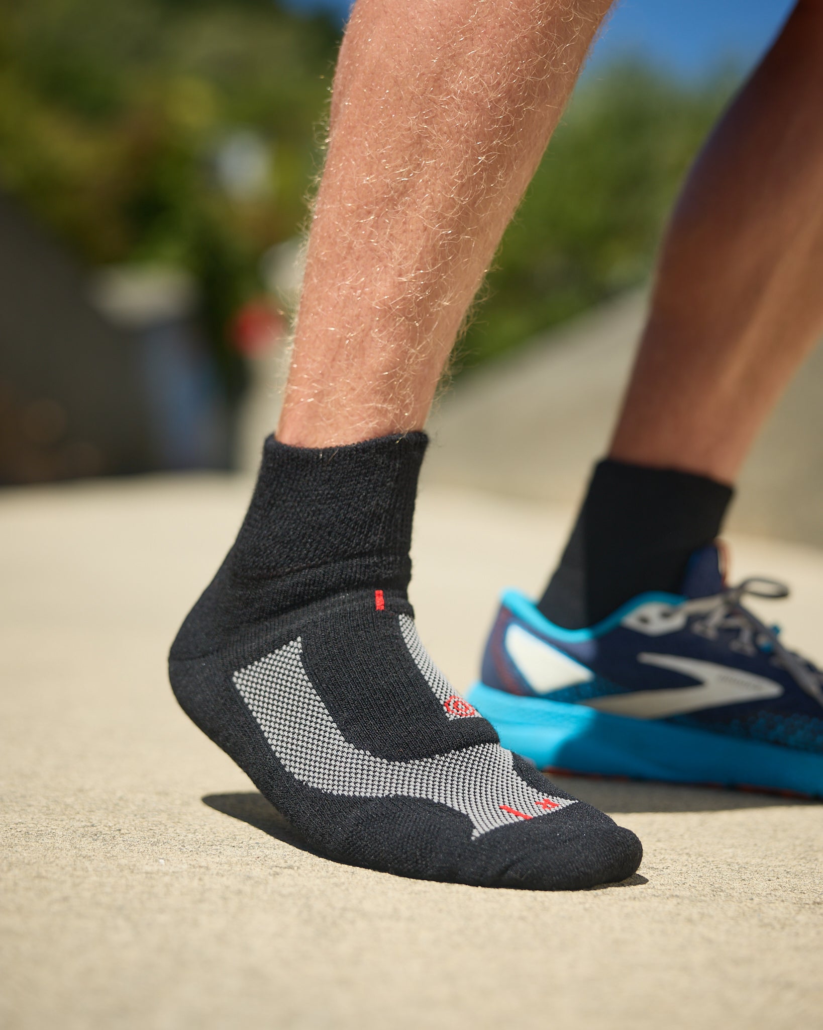 Merino Airborne Plus Quarter Socks