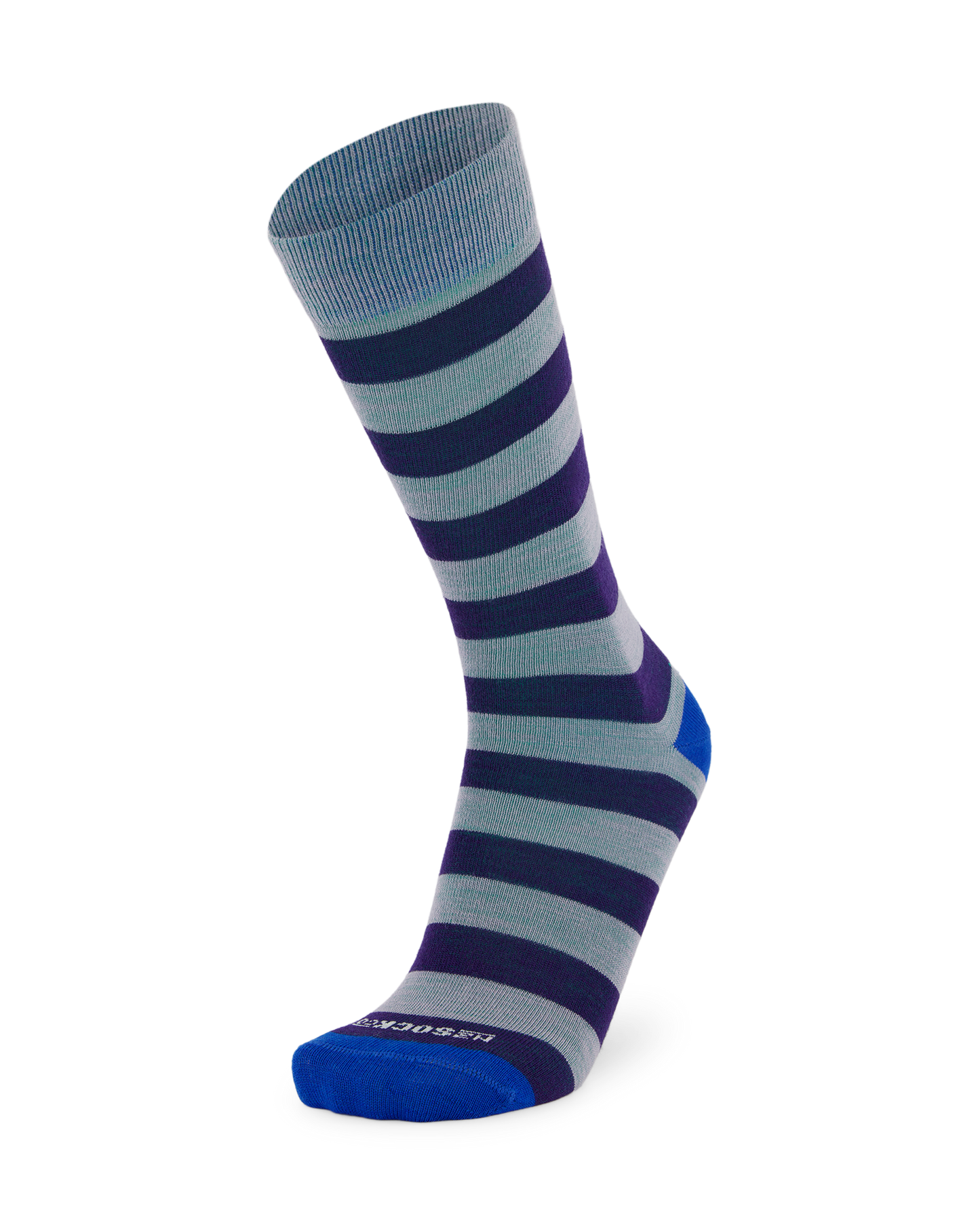 Merino Colour Out Heel & Toe Stripe 2-Pack Socks
