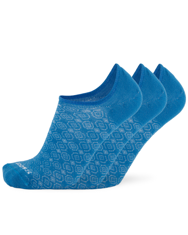 Merino Pattern Sneaker 3-Pack Socks