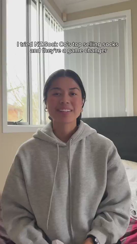 Customer video: Coolmax sneaker no-show socks